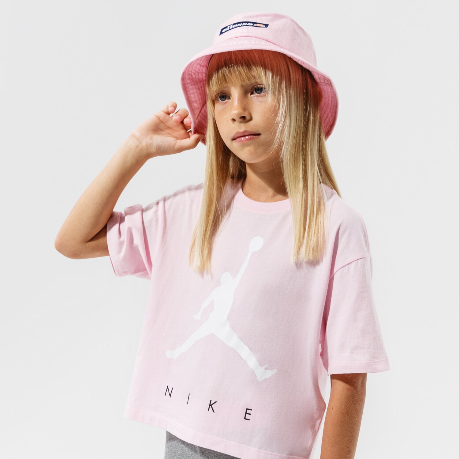 Copii tricou JORDAN TRICOU JUMPMAN BY NIKE TEE GIRL 45A763-A9Y Roz
