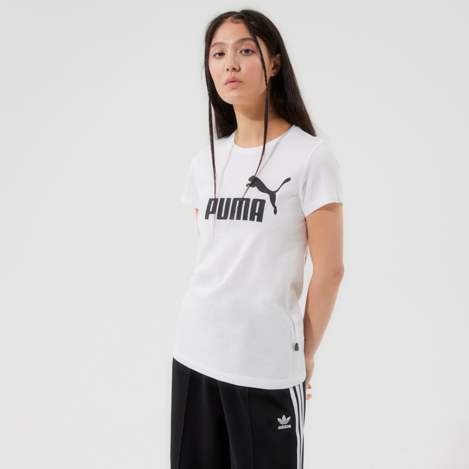 Femei tricou PUMA CORE TRICOU 58677402 Alb