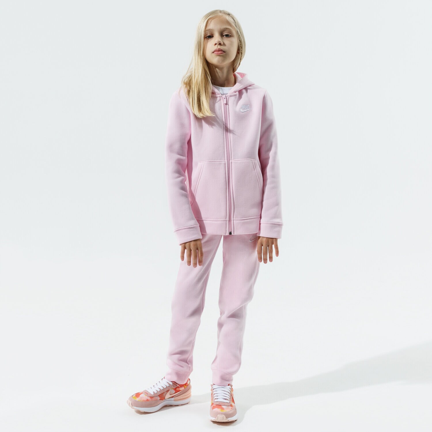 Copii tricou NIKE SET SPORTSWEAR GIRL BV3634-663 Roz