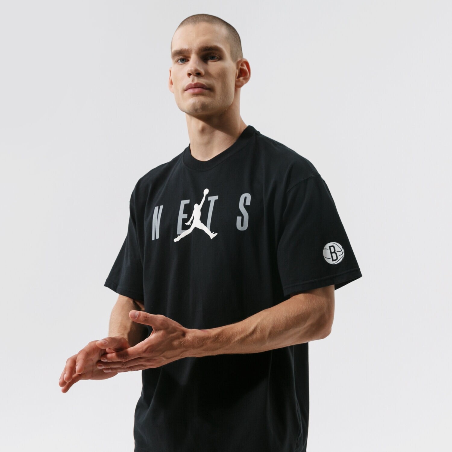 Bărbați tricou NIKE TRICOU BKN M NK CTS JDN STMT SS TEE NBA