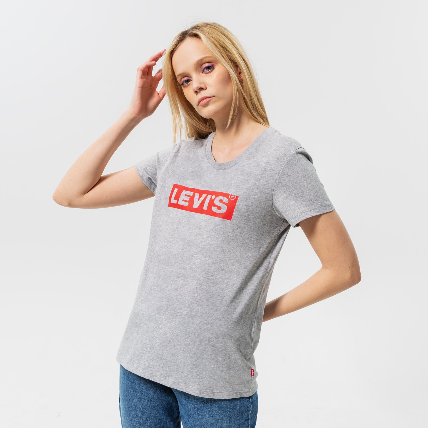 Femei tricou LEVI'S TRICOU THE PERFECT TEE 17369-1692 Gri