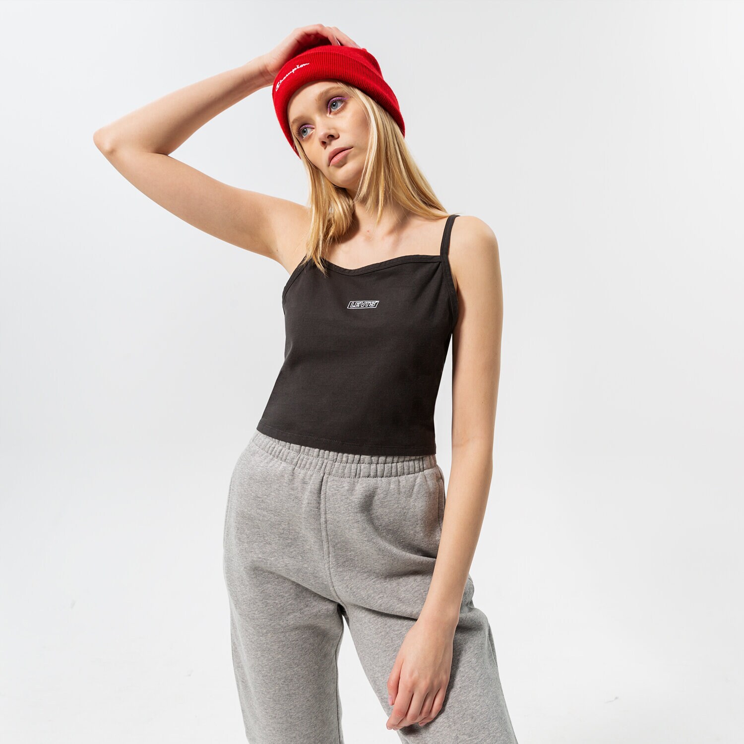 Femei tricou LEVI'S MAIOU GRAPHIC 90S MAIOU 34408-0010 Negru