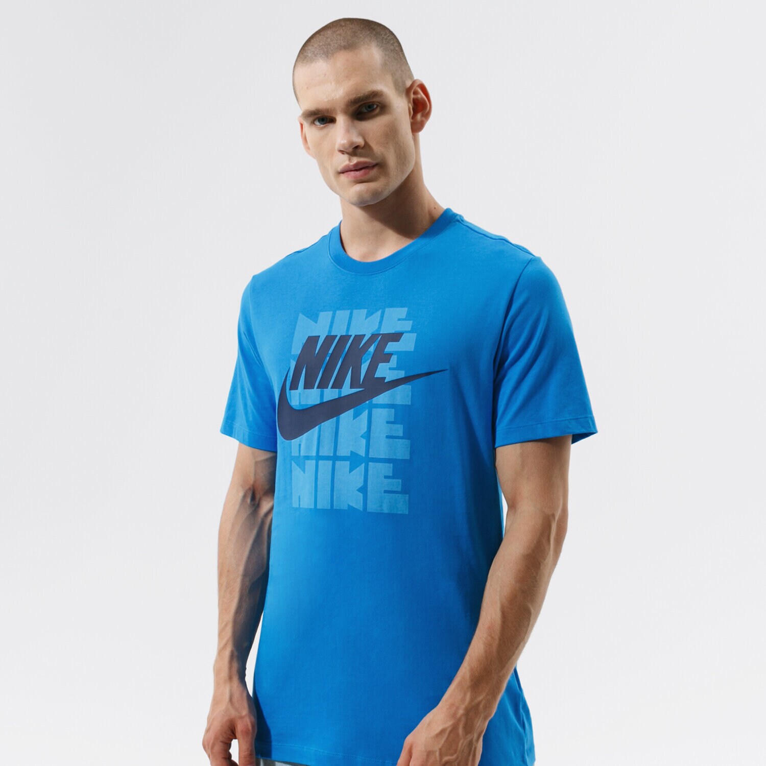 Bărbați tricou NIKE TRICOU M NSW TEE TREND GX DD3381-435 Albastru
