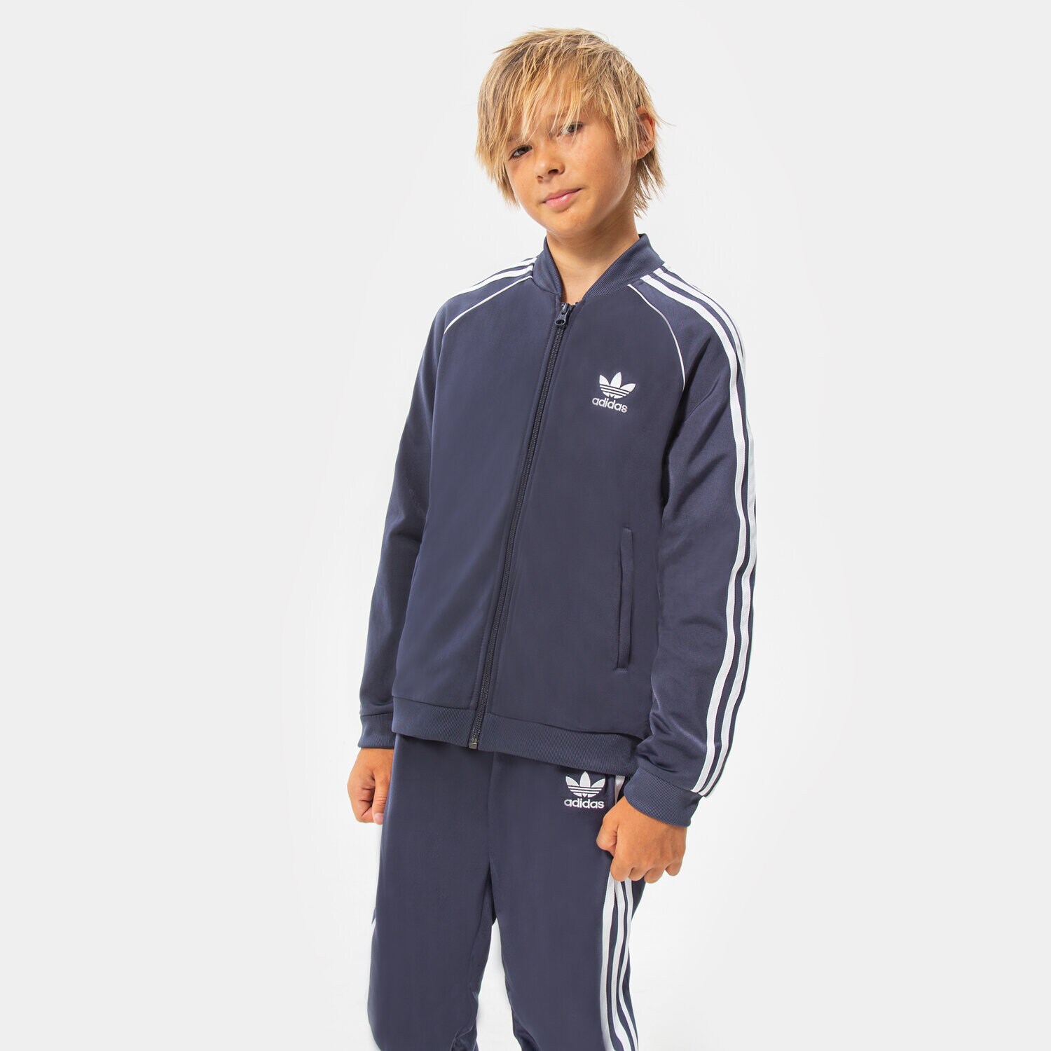 Copii bluză ADIDAS BLUZĂ SST TRACK TOP BOY HD2041 Bleumarin