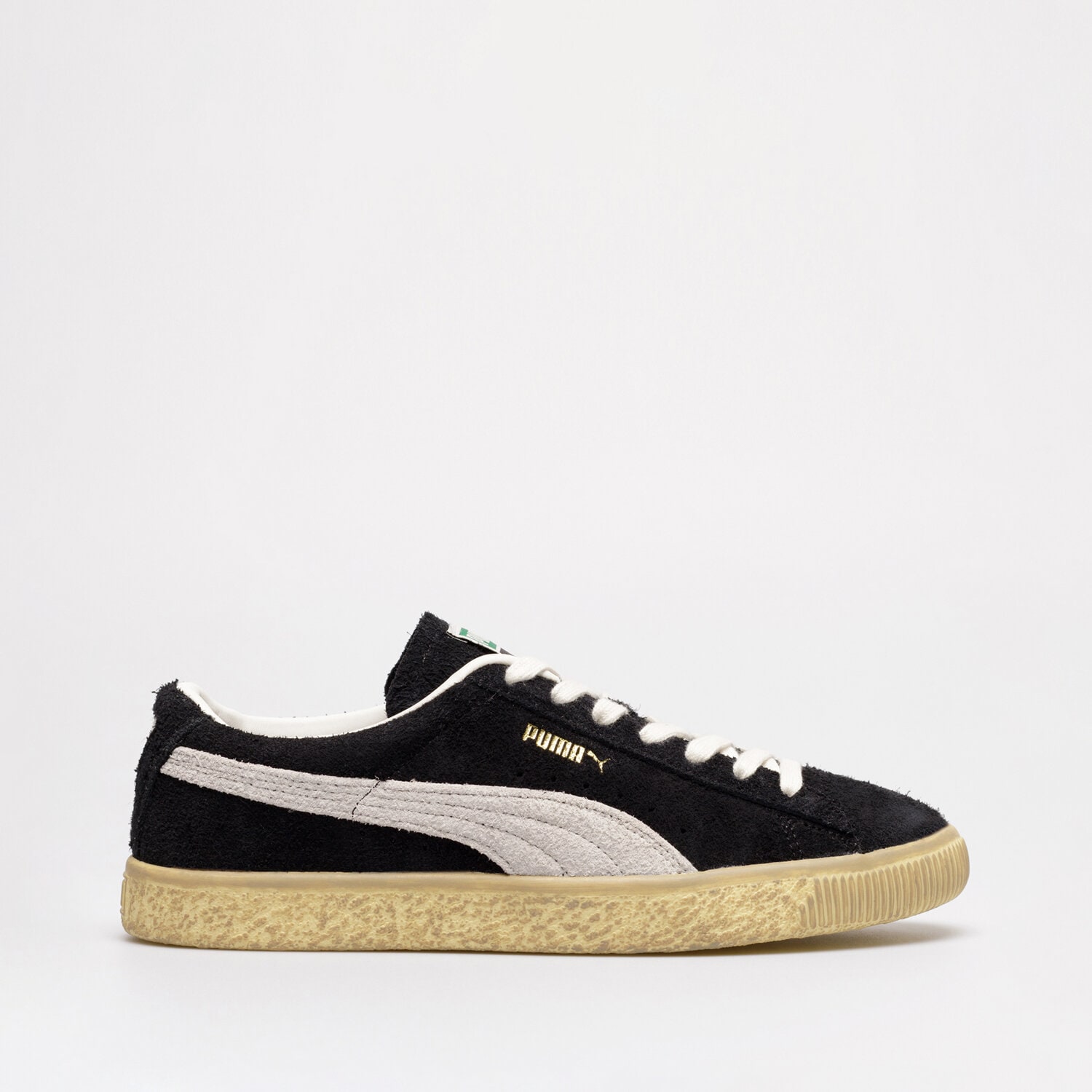Barbați pantofi sport PUMA SUEDE VTG THE NEVERWORN 38332201 Negru