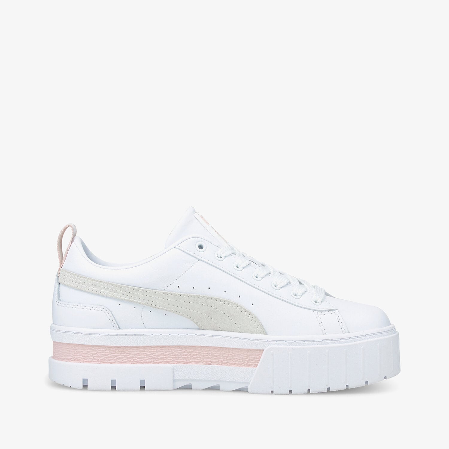 Femei pantofi sport PUMA MAYZE LTH WN'S 38198308 Alb