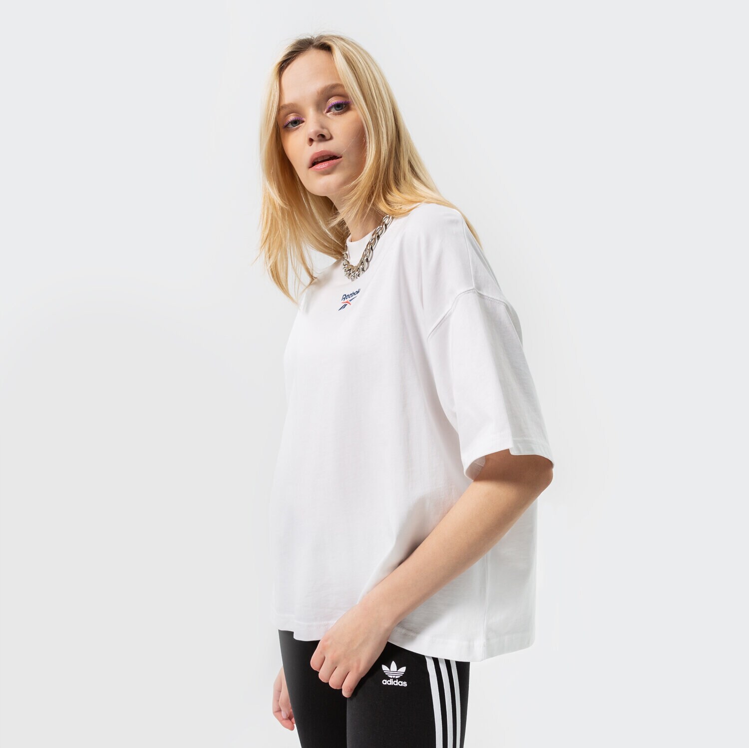 Femei tricou REEBOK TRICOU CL PF SM TEE H49264 Alb