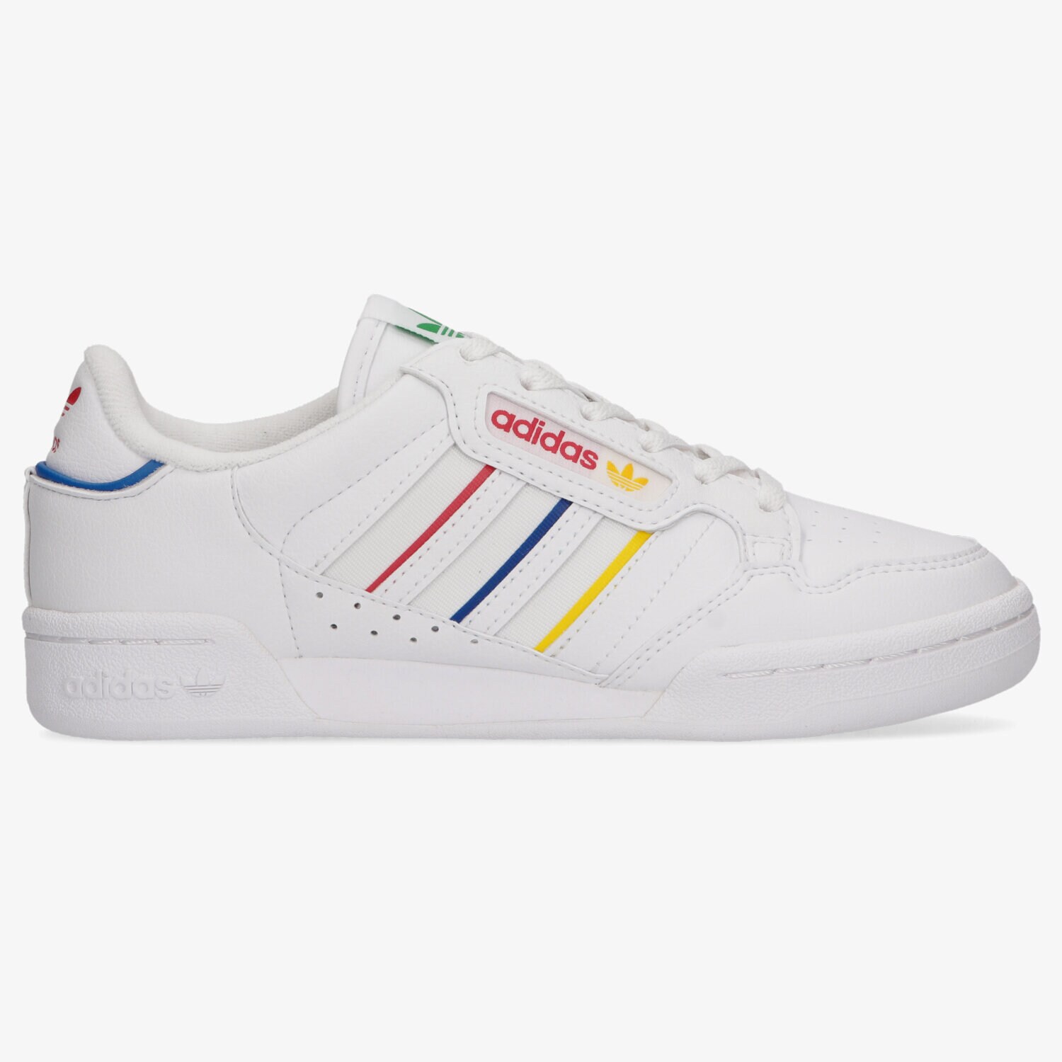 Copii pantofi sport ADIDAS CONTINENTAL 80 STRIPES J GX9739 Alb