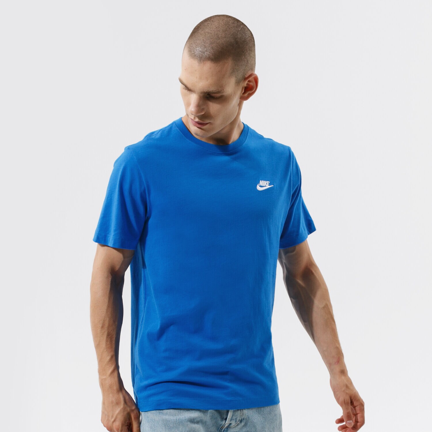 Bărbați tricou NIKE TRICOU SPORTSWEAR CLUB TRICOU AR4997-403 Albastru