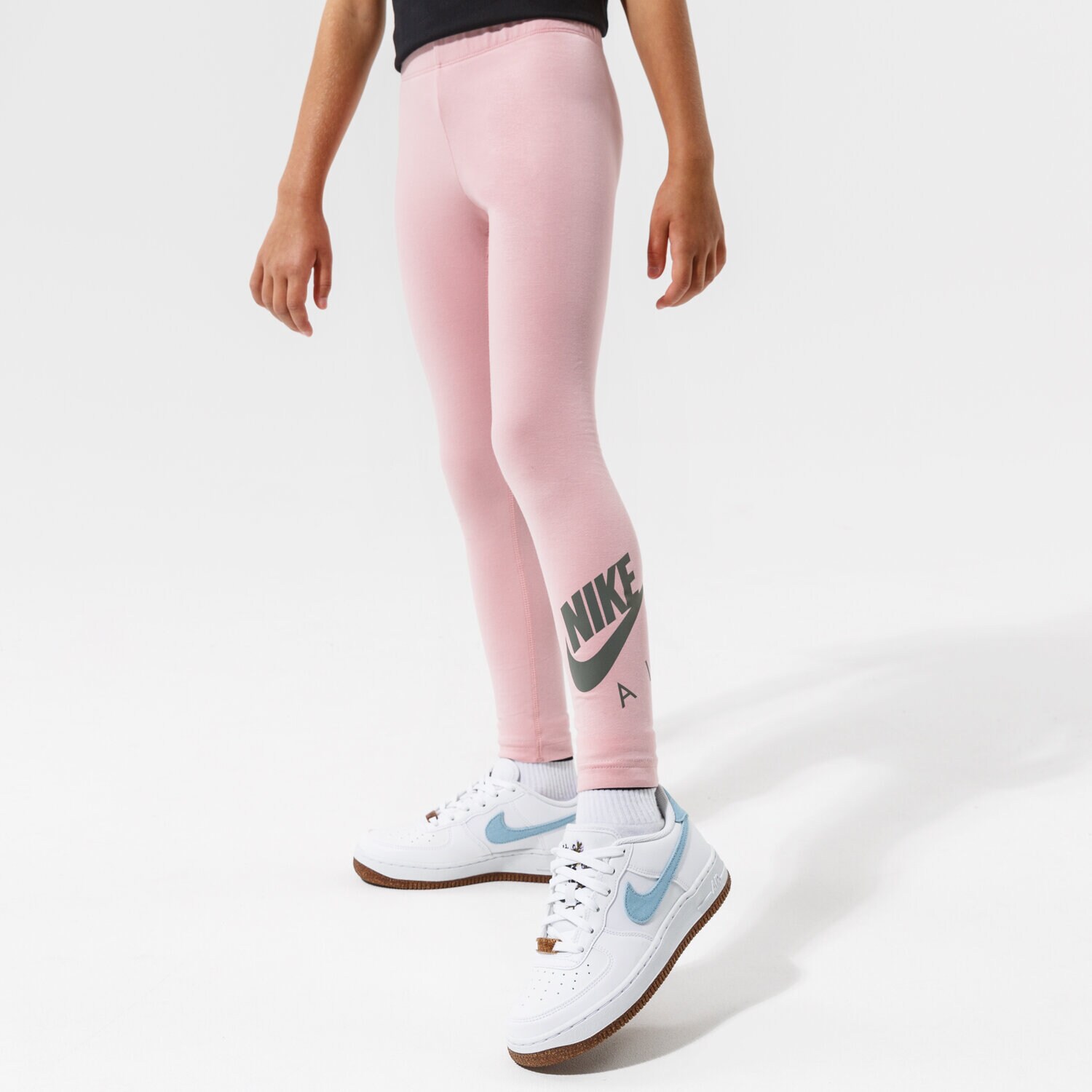 Pantaloni pentru copii NIKE COLANȚI G NSW AIR FAVORITES LGGNG G GIRL DD7140-630 Roz