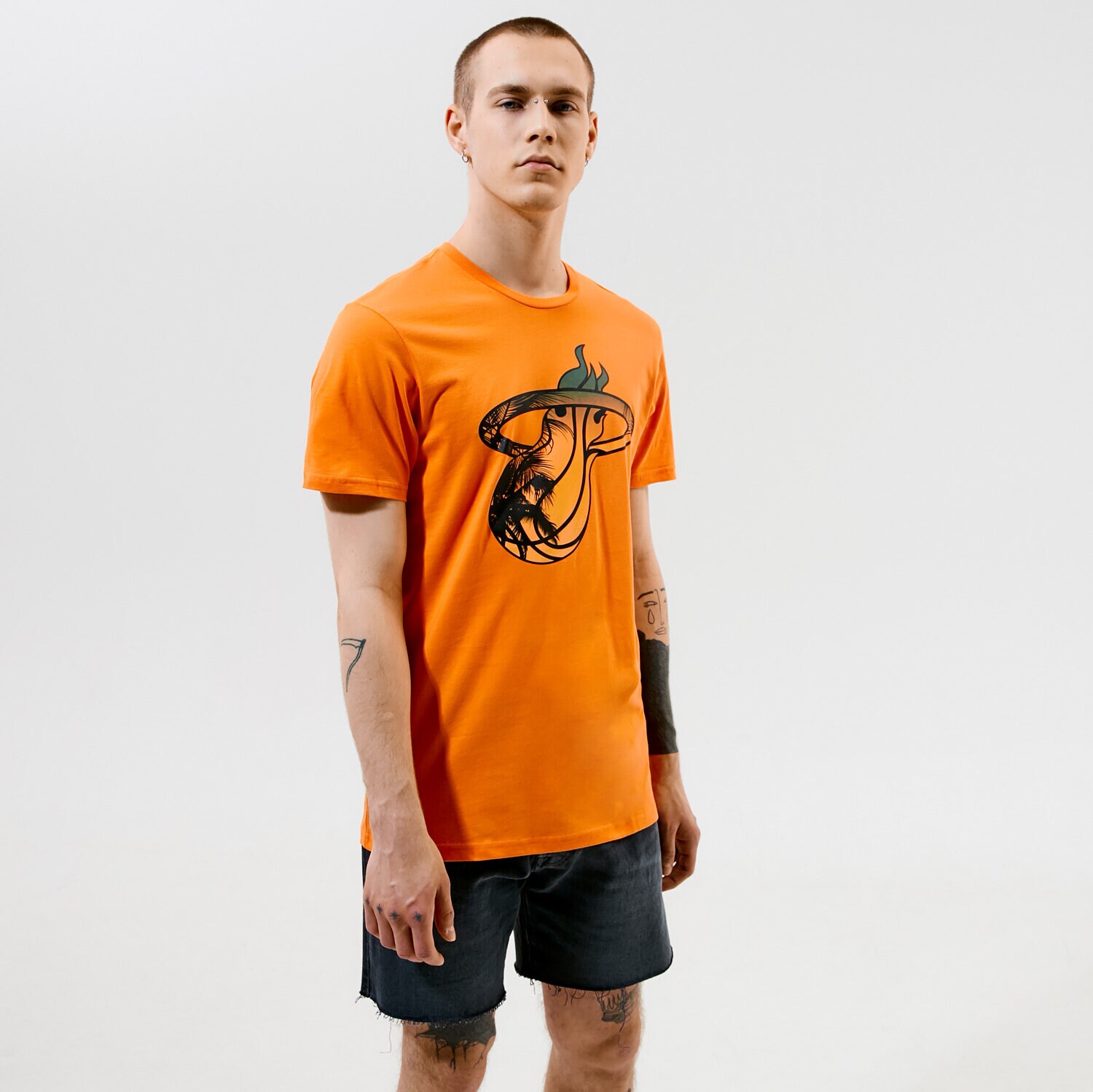 Bărbați tricou NEW ERA TRICOU SUMMER CITY INFILL HEAT 11569529 Galben
