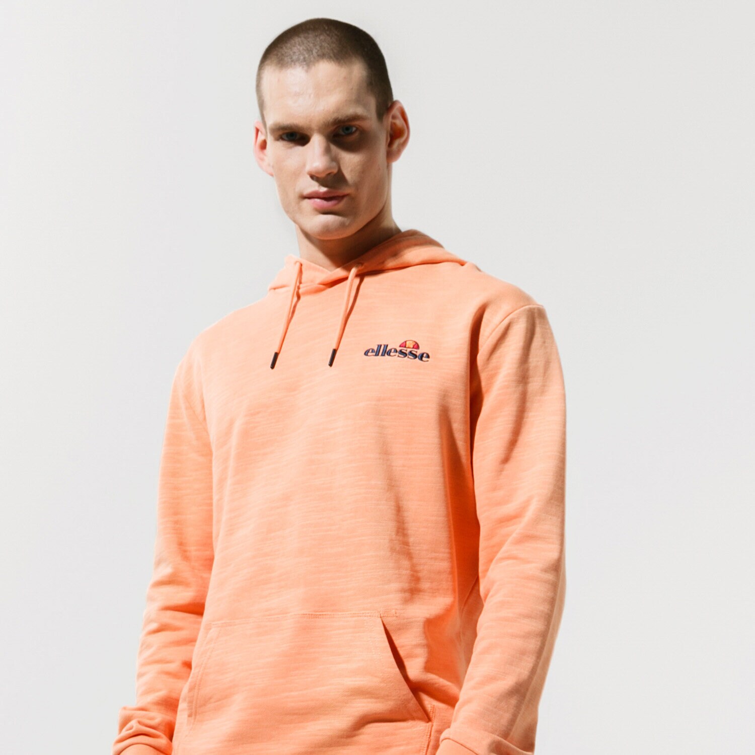 Bărbați bluză ELLESSE BLUZĂ CU GLUGĂ PAC OH HOODY ORNG SHJ11944704 Portocaliu
