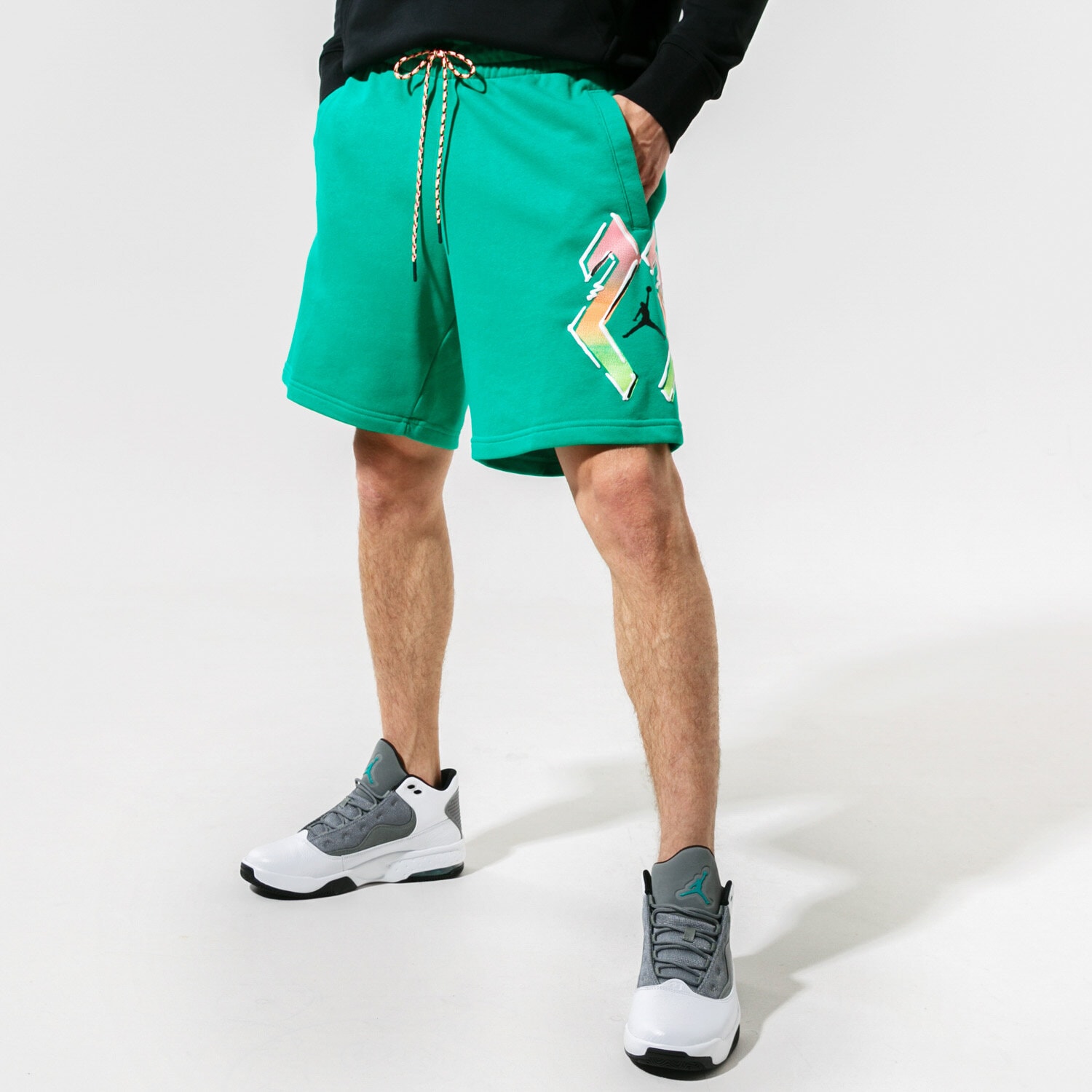 Femei pantaloni scurți JORDAN PANTALONI SCURȚI SPORT DNA CZ4847-372 Verde