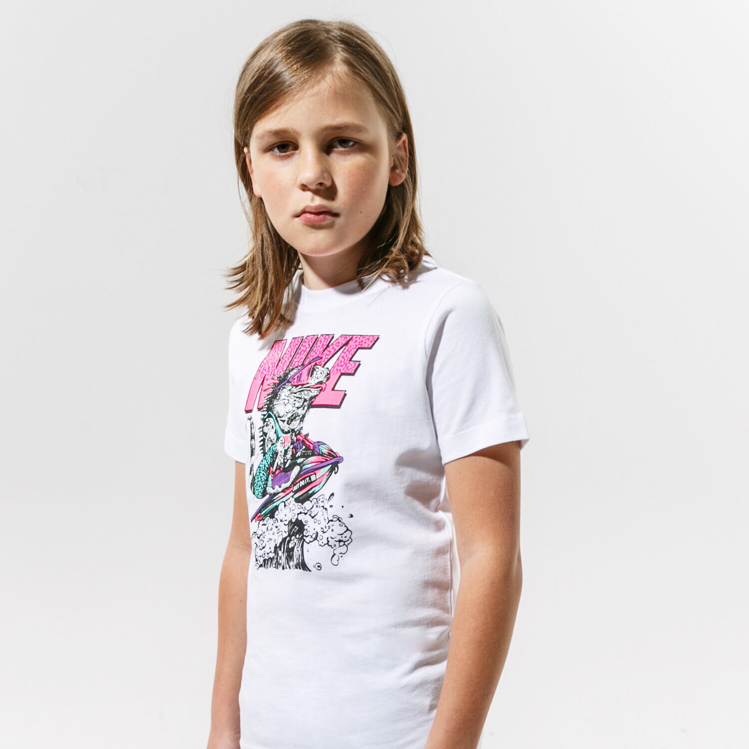 Copii tricou NIKE TRICOU SPORTSWEAR DH6522-100 Alb