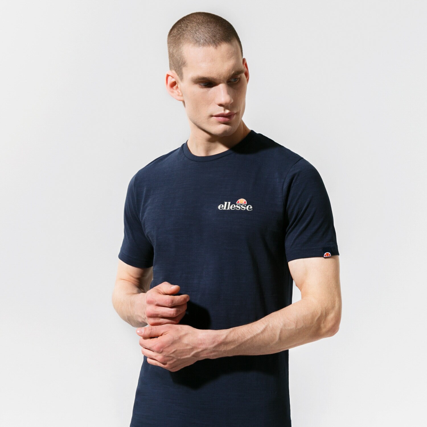 Bărbați tricou ELLESSE TRICOU MILLE TEE NAVY SHJ11941429 Bleumarin