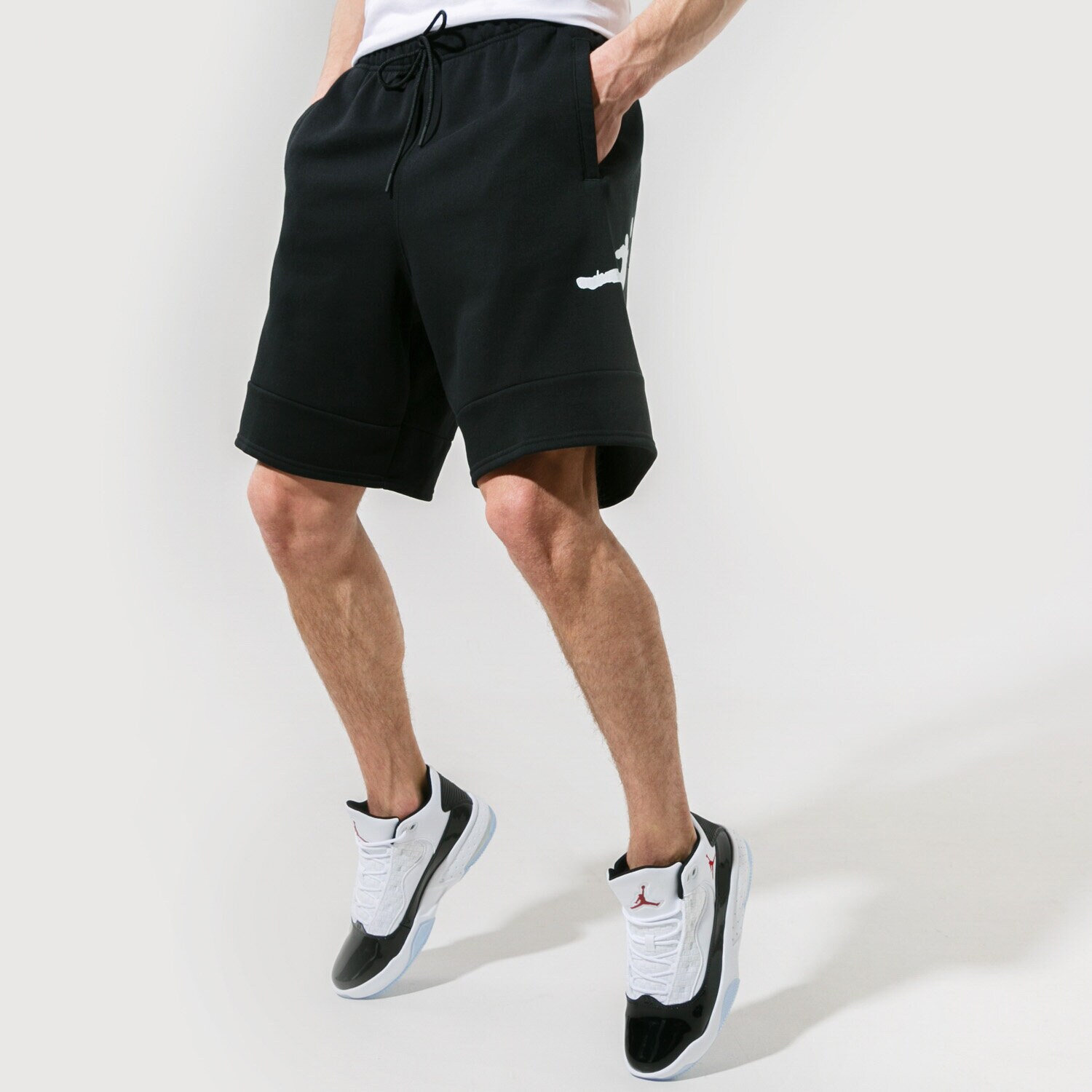 Femei pantaloni scurți JORDAN PANTALONI SCURȚI JUMPMAN AIR CK6707-010 Negru