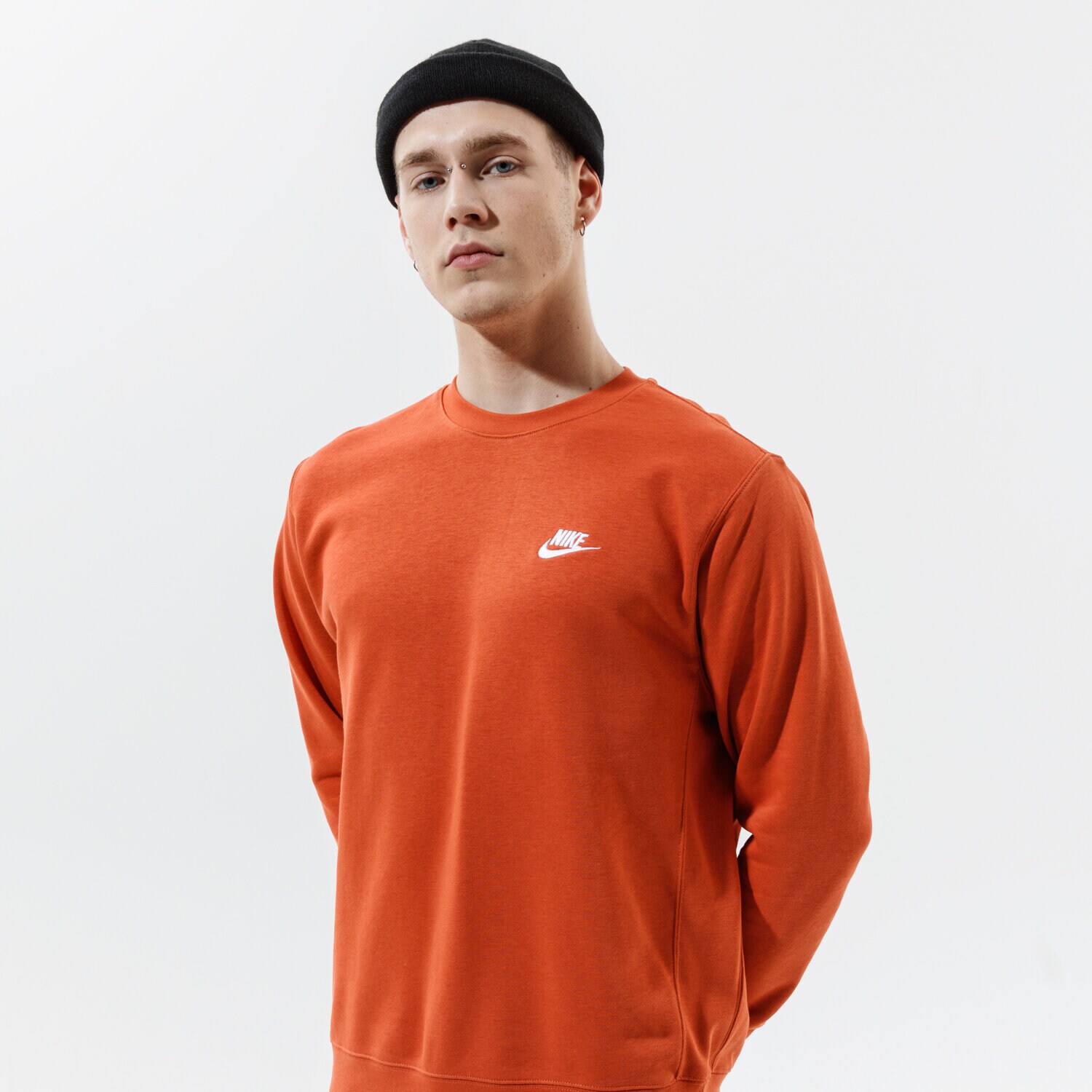 Bărbați bluză NIKE BLUZĂ SPORTSWEAR CLUB BV2666-812 Portocaliu