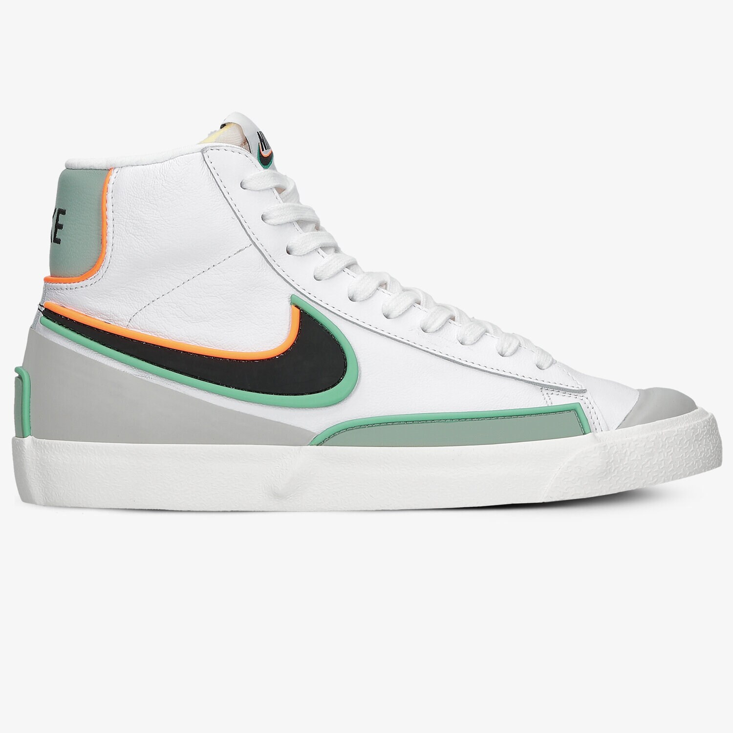 Barbați pantofi sport NIKE BLAZER MID '77 INFINITE DA7233-104 Gri