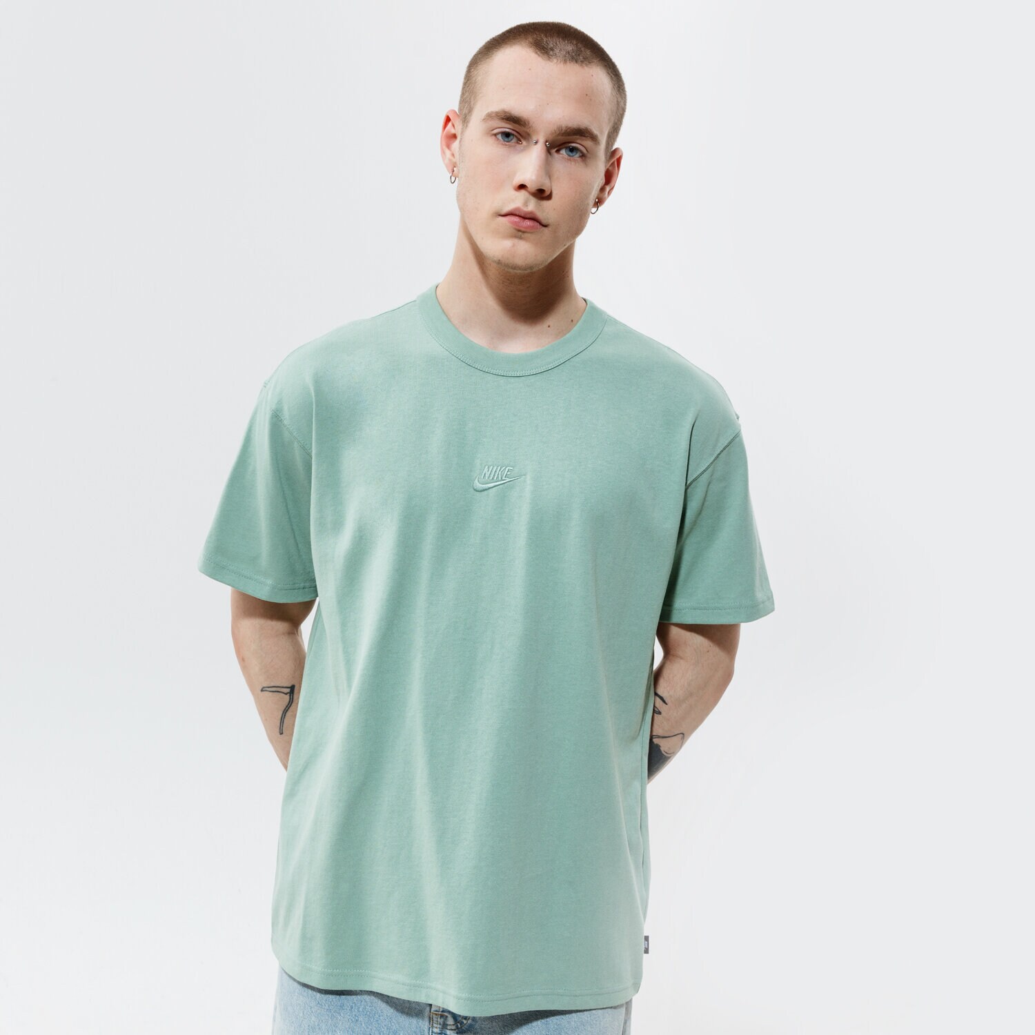 Bărbați tricou NIKE TRICOU SPORTSWEAR DB3193-006 Verde