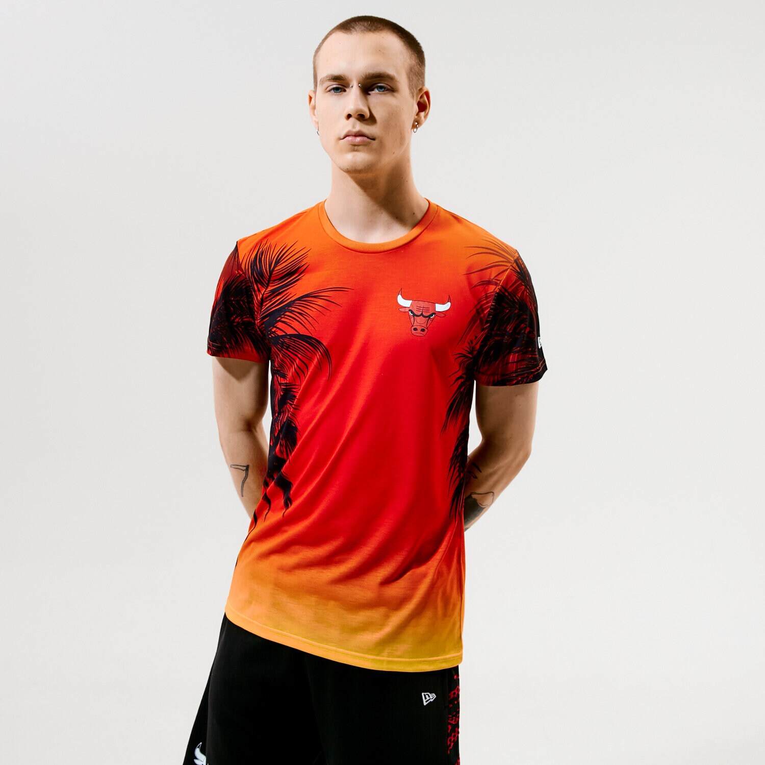 Bărbați tricou NEW ERA TRICOU SUMMER CITY BULLS 12720095 Mulicolor