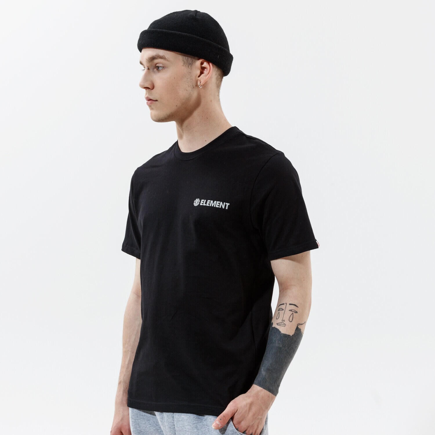 Bărbați tricou ELEMENT TRICOU BLAZIN CHEST SS S1SSA119 Negru