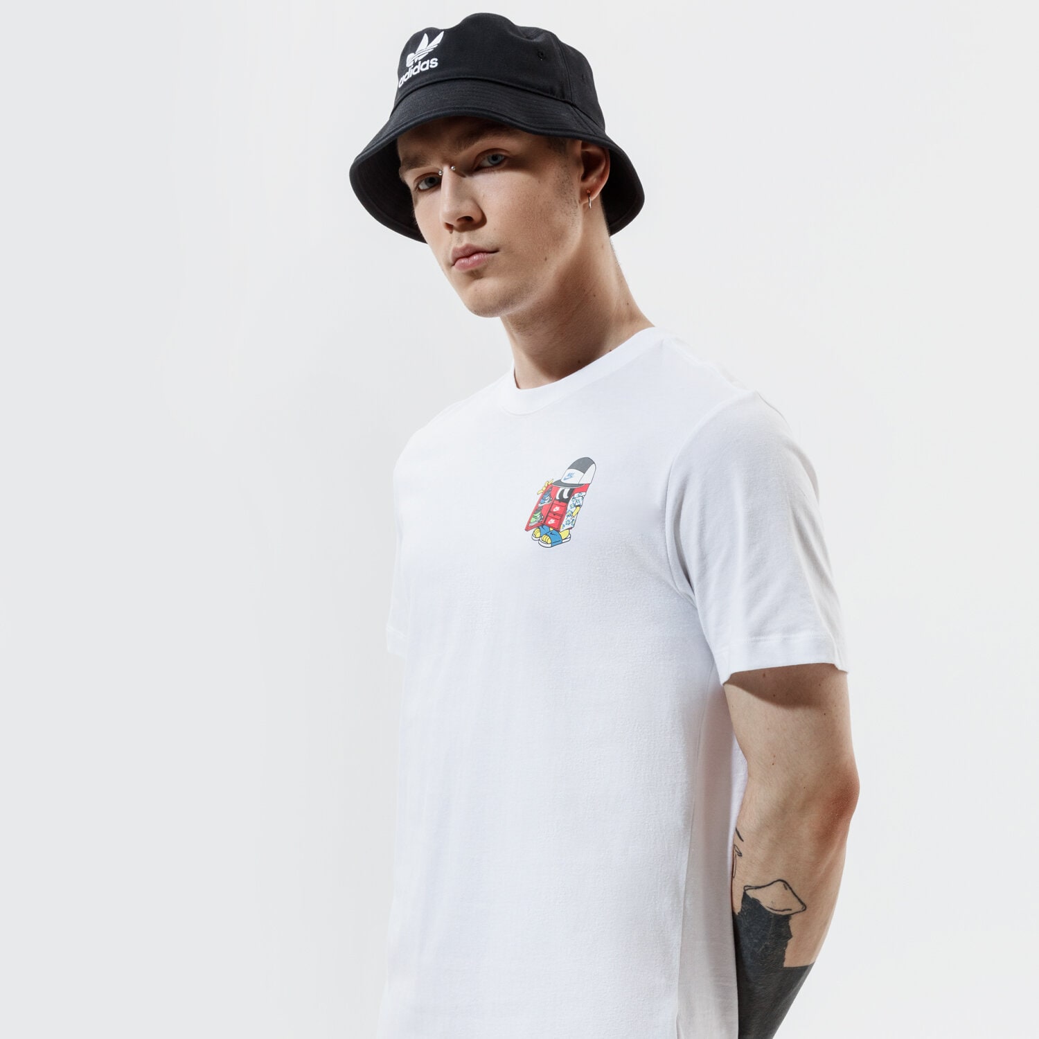 Bărbați tricou NIKE TRICOU M NSW TEE SHOEBOX DD1260-100 Alb