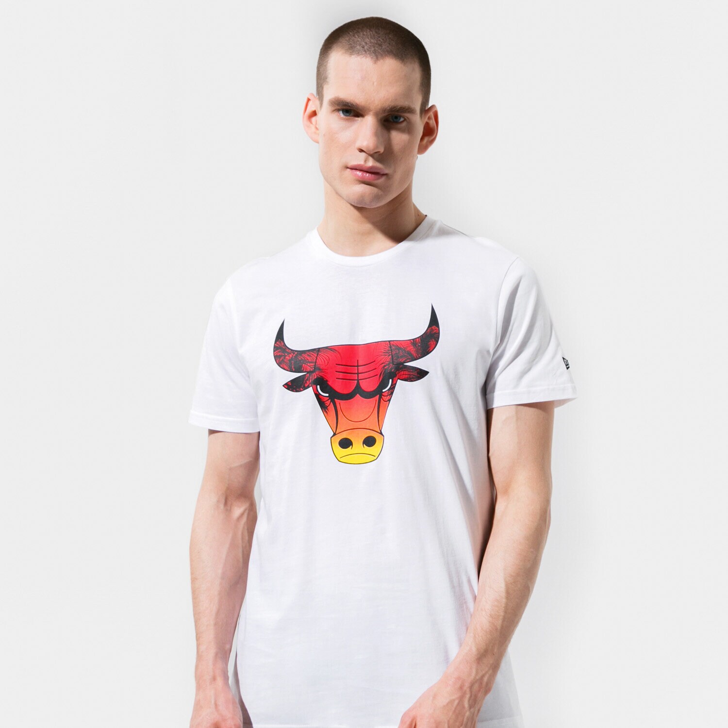 Bărbați tricou NEW ERA TRICOU SUMMER CITY INFILL BULLS 12720094 Alb