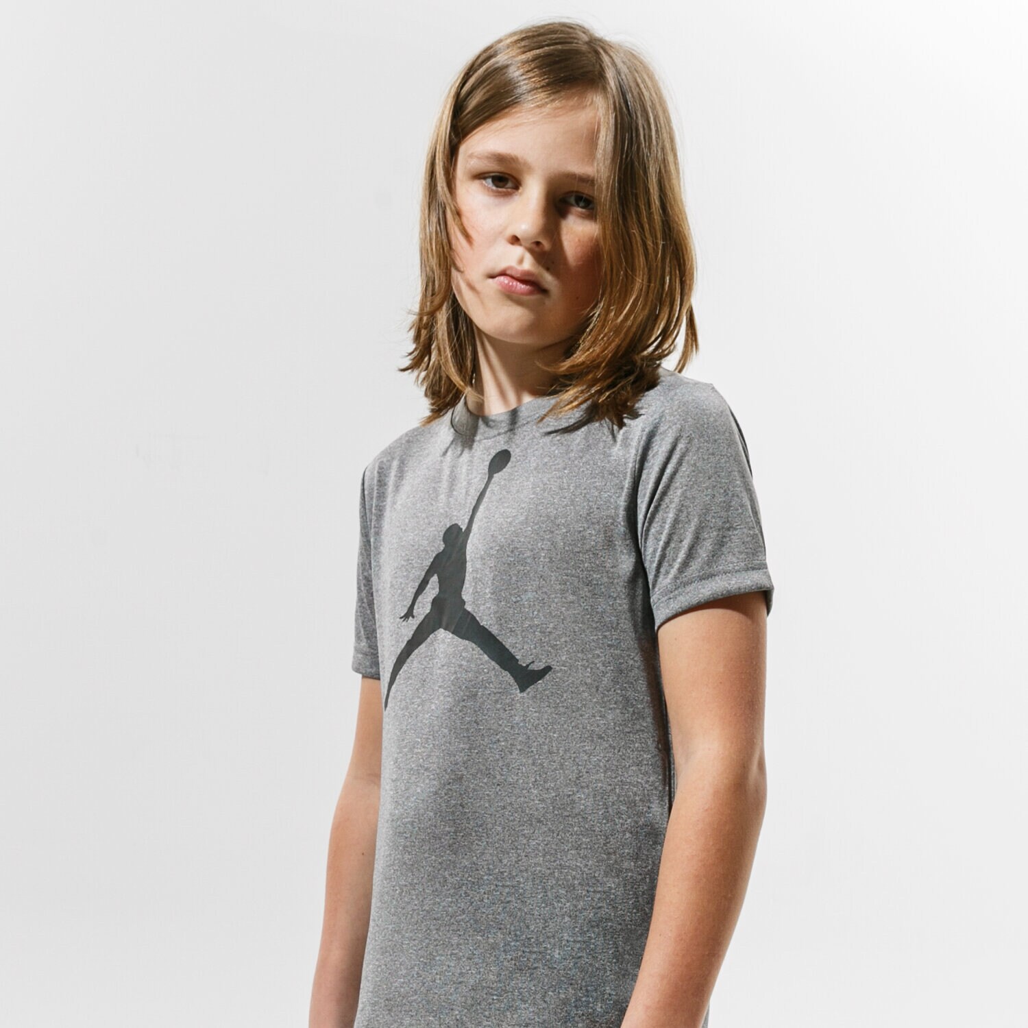 Copii tricou JORDAN TRICOU JDB JUMPMAN LOGO DF TEE BOY 954293-GEH Gri