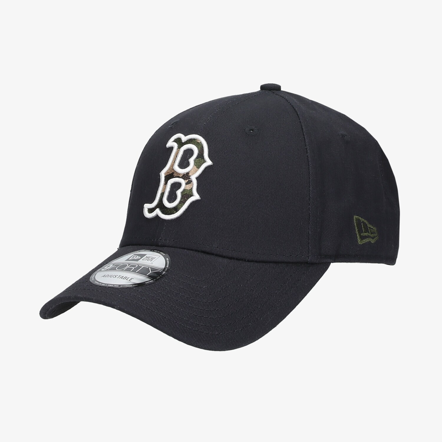 Bărbați șapcă NEW ERA CACIULA CAMO INFILL 9FORTY RED SOX BOSTON RED SOX NV 60112618 Bleumarin