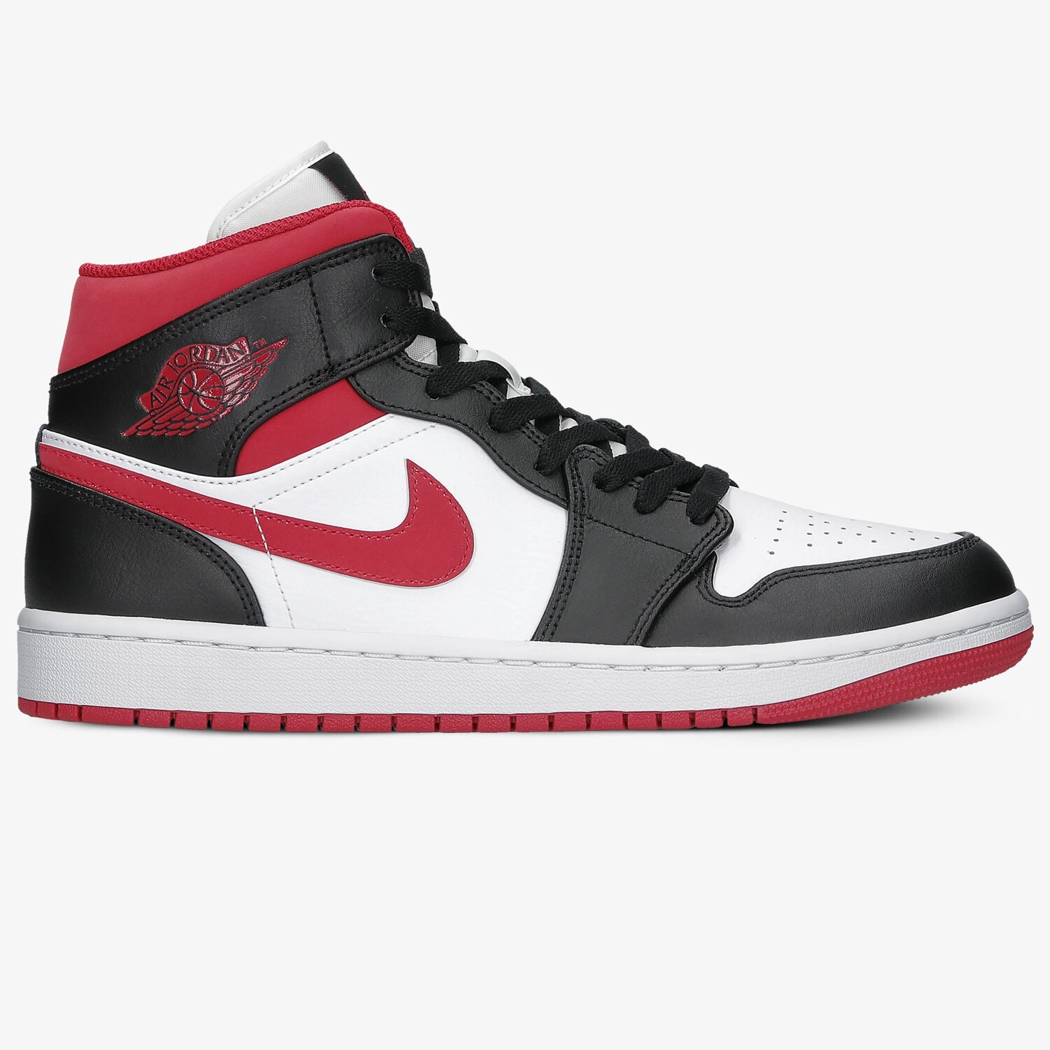 Barbați pantofi sport AIR JORDAN 1 MID  554724-122 Negru