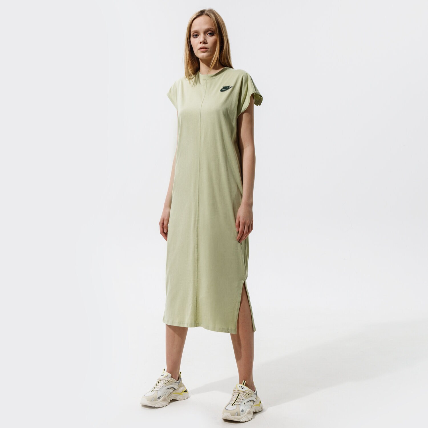 Femei rochii și fuste NIKE ROCHIE W NSW TRENINGS EARTH DAY FT CZ9247-371 Verde