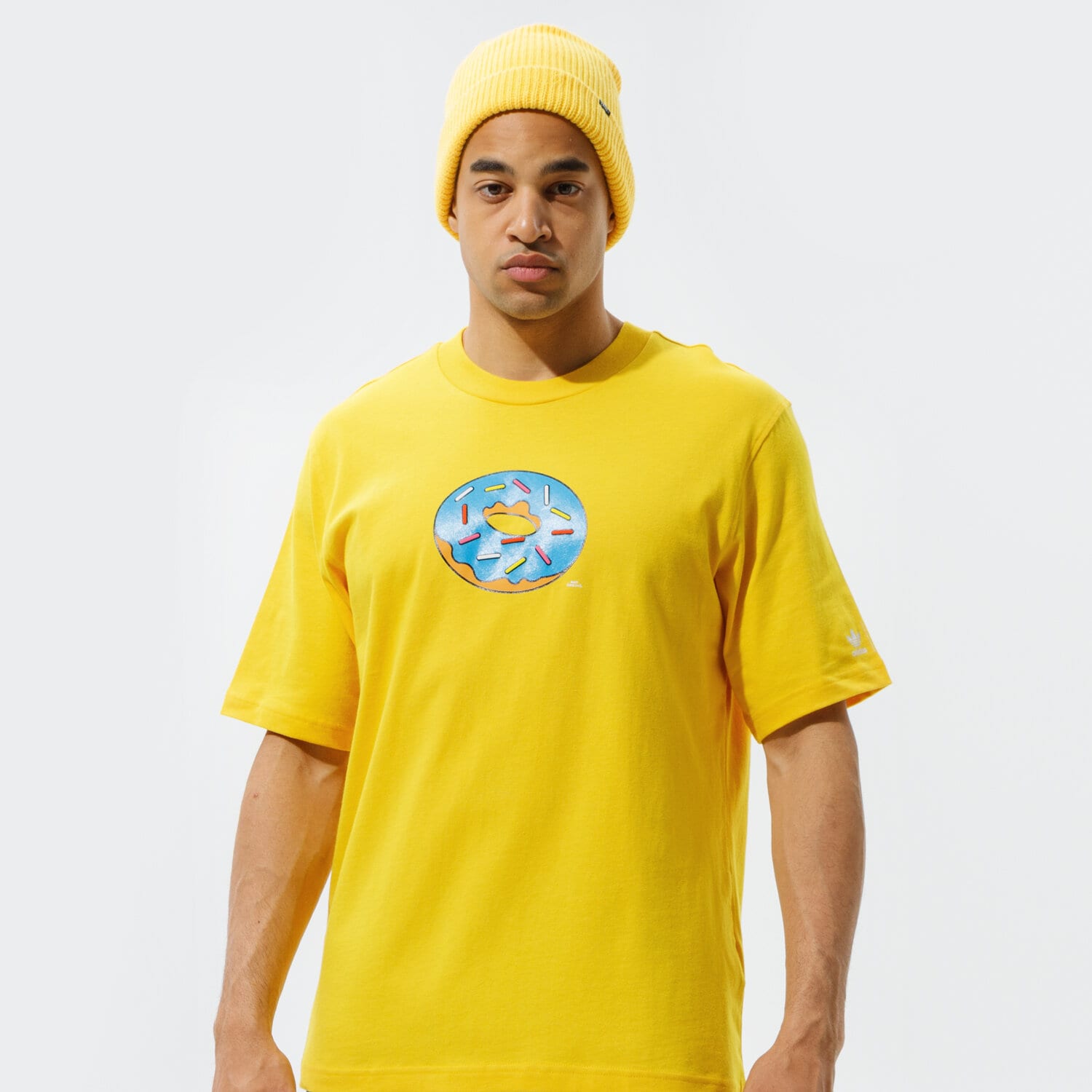 Bărbați tricou ADIDAS TRICOU SIMPSONS DONUTS TEE HA5818 Galben