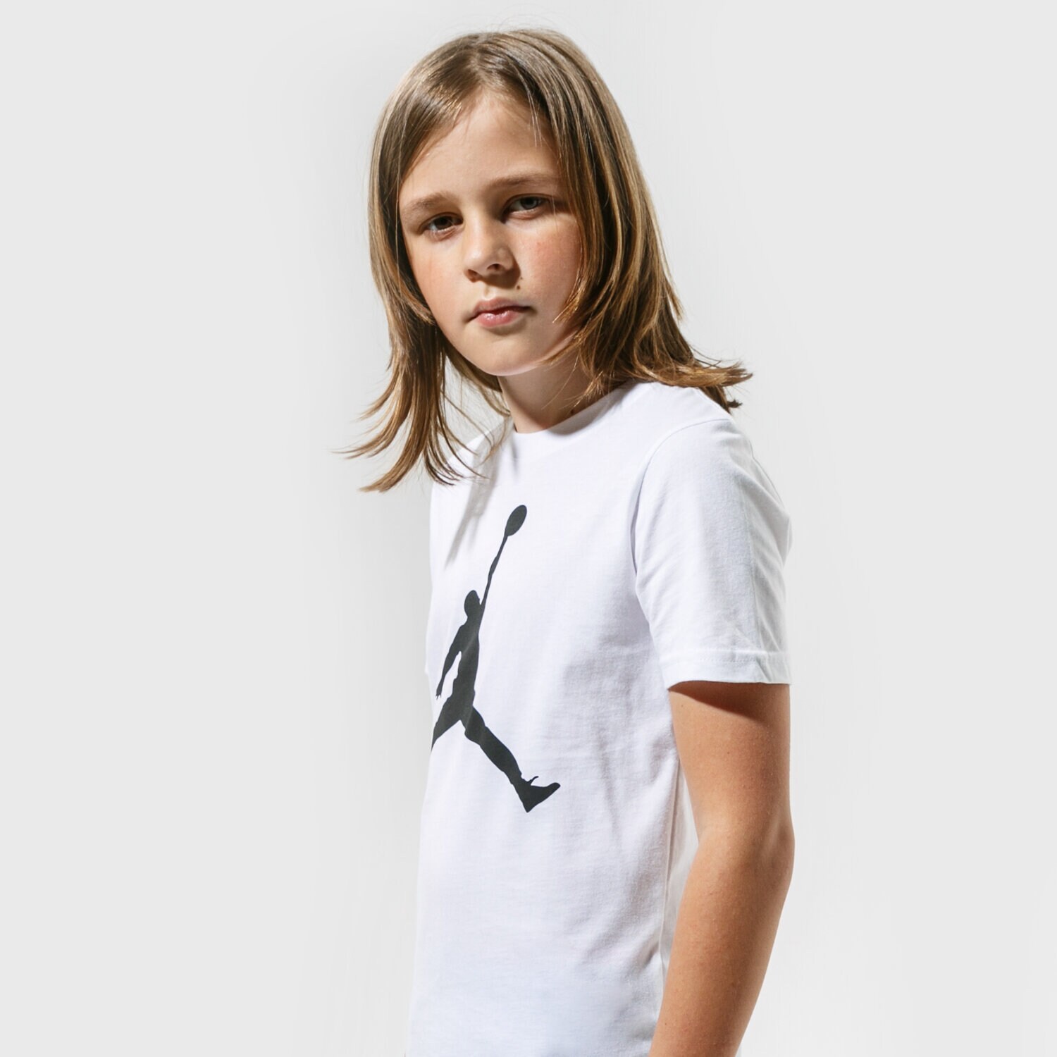 Copii tricou JORDAN TRICOU JUMPMANTEE 952423-001 Alb