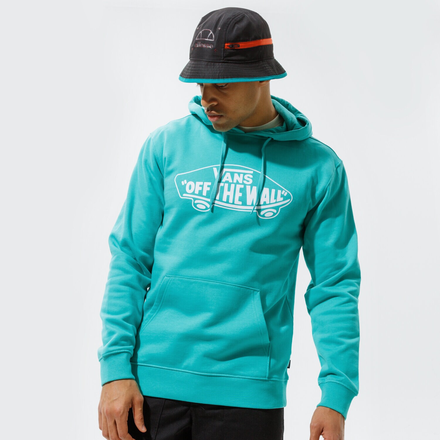 Bărbați bluză VANS BLUZĂ CU GLUGĂ OTW PO II VN0A45CKZ6R1 Albastru