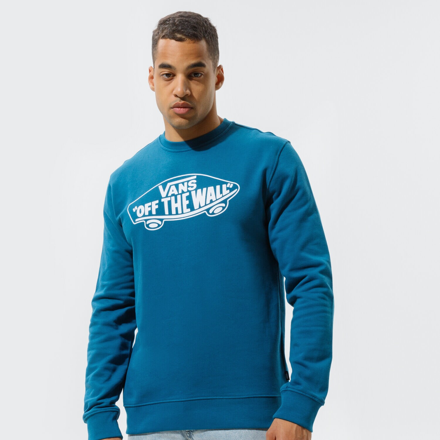 Bărbați bluză VANS BLUZĂ OTW CREW II VN0A45CM1QQ1 Albastru
