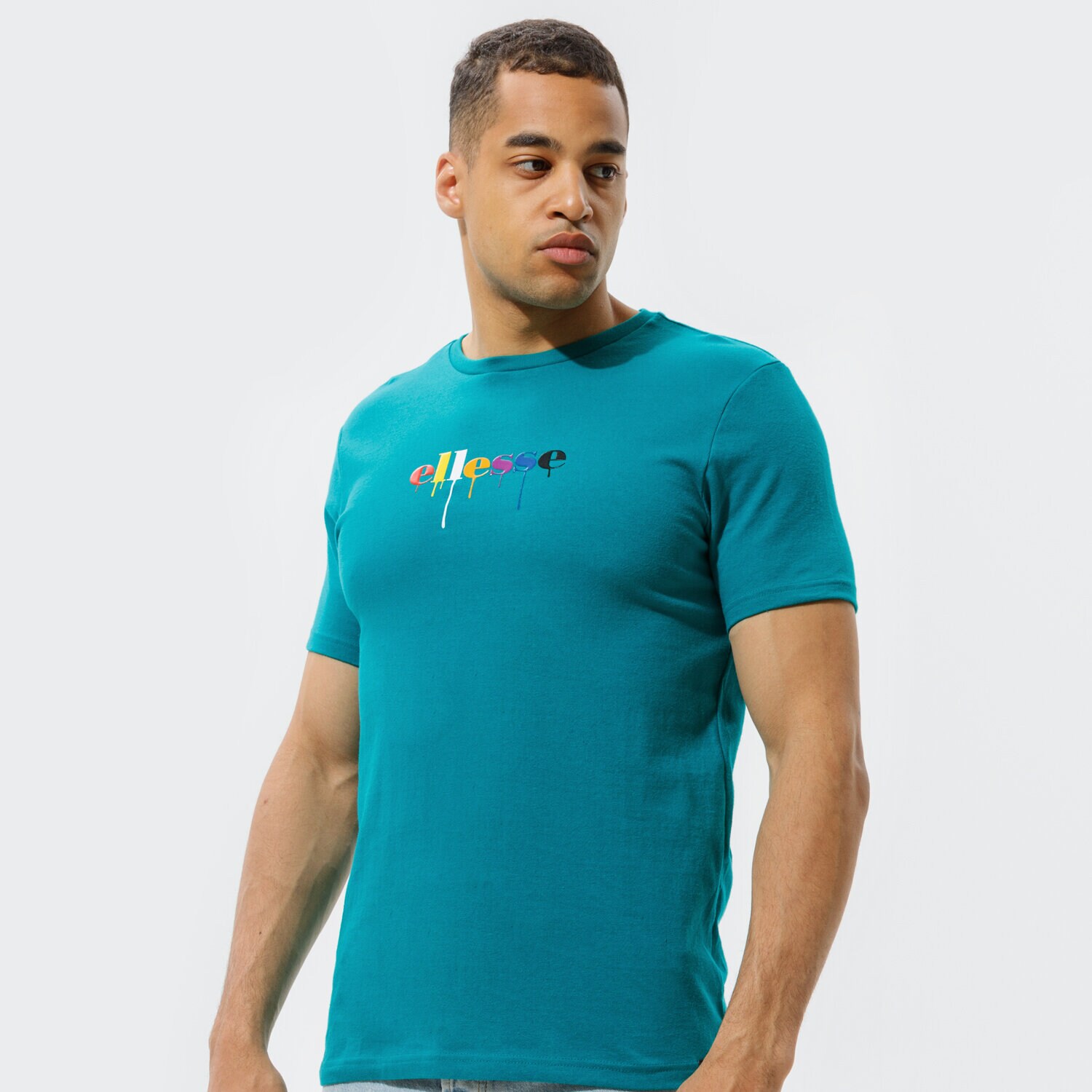 Bărbați tricou ELLESSE TRICOU GIORVOA TEE GREEN SHI11169503 Verde