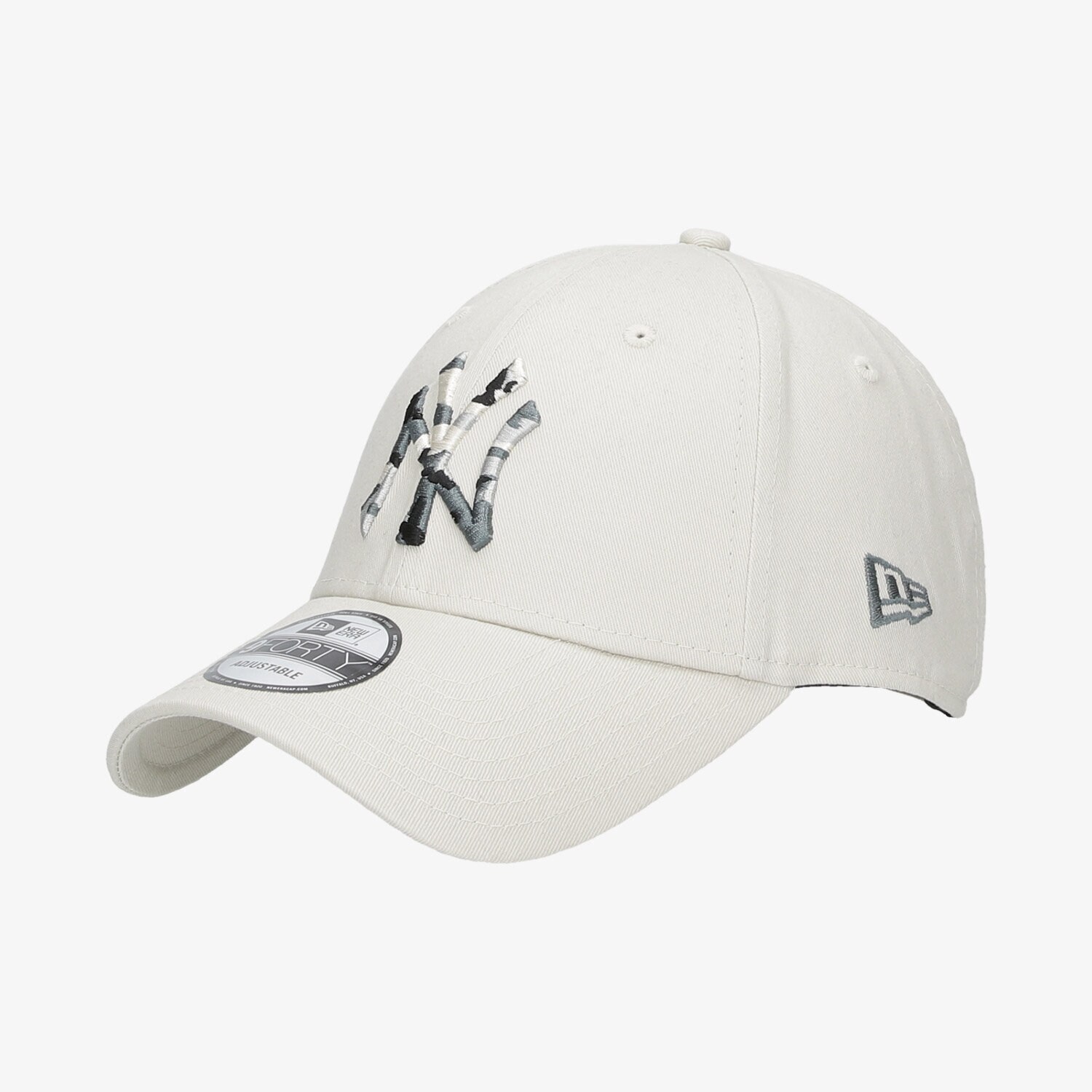 Copii șapcă NEW ERA CACIULA CAMO INFILL 9FORTY NEYYAN STNURC 60112619 Alb