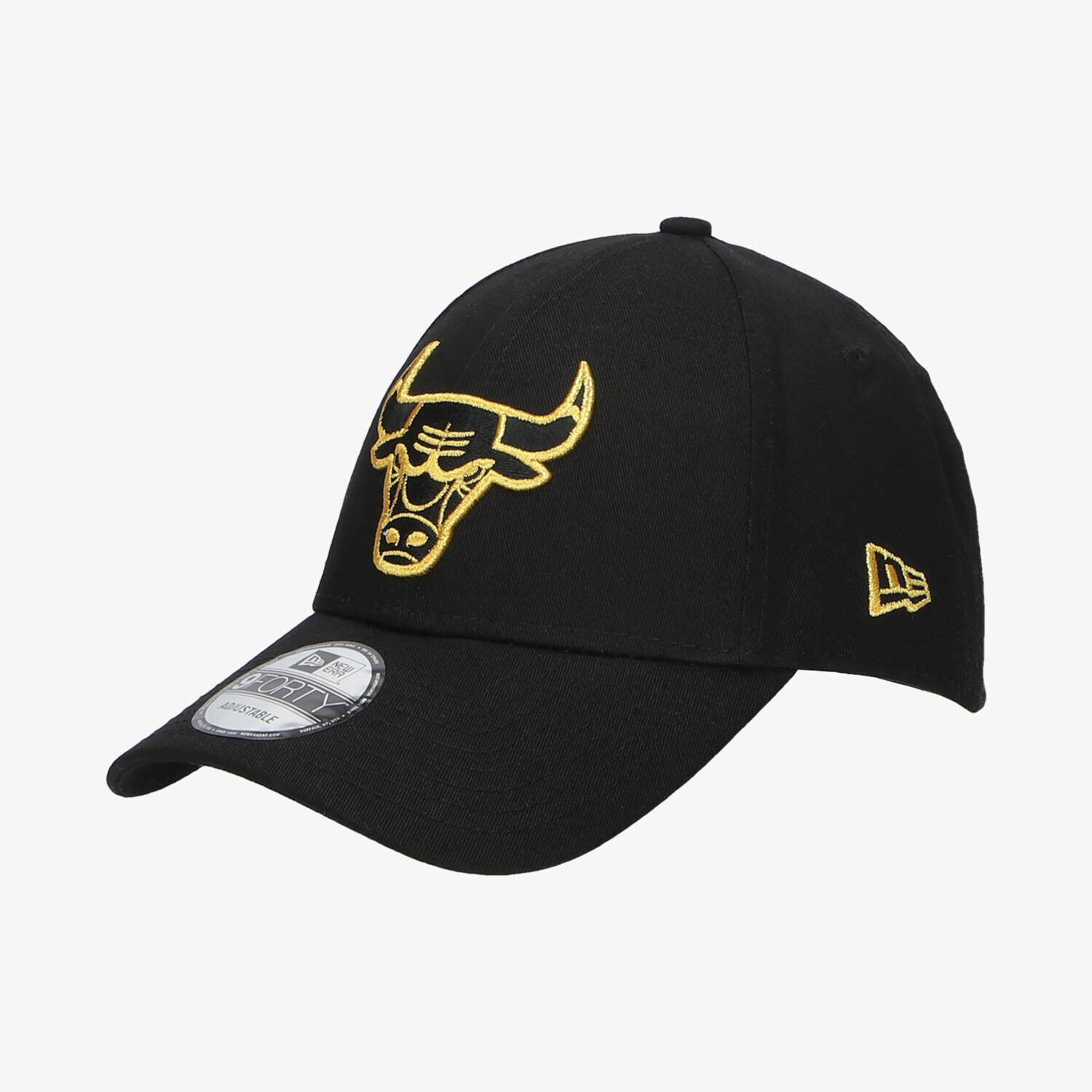 Copii șapcă NEW ERA CACIULA NE METALLIC LOGO 9FORTY CHIBUL BLK 60112676 Negru