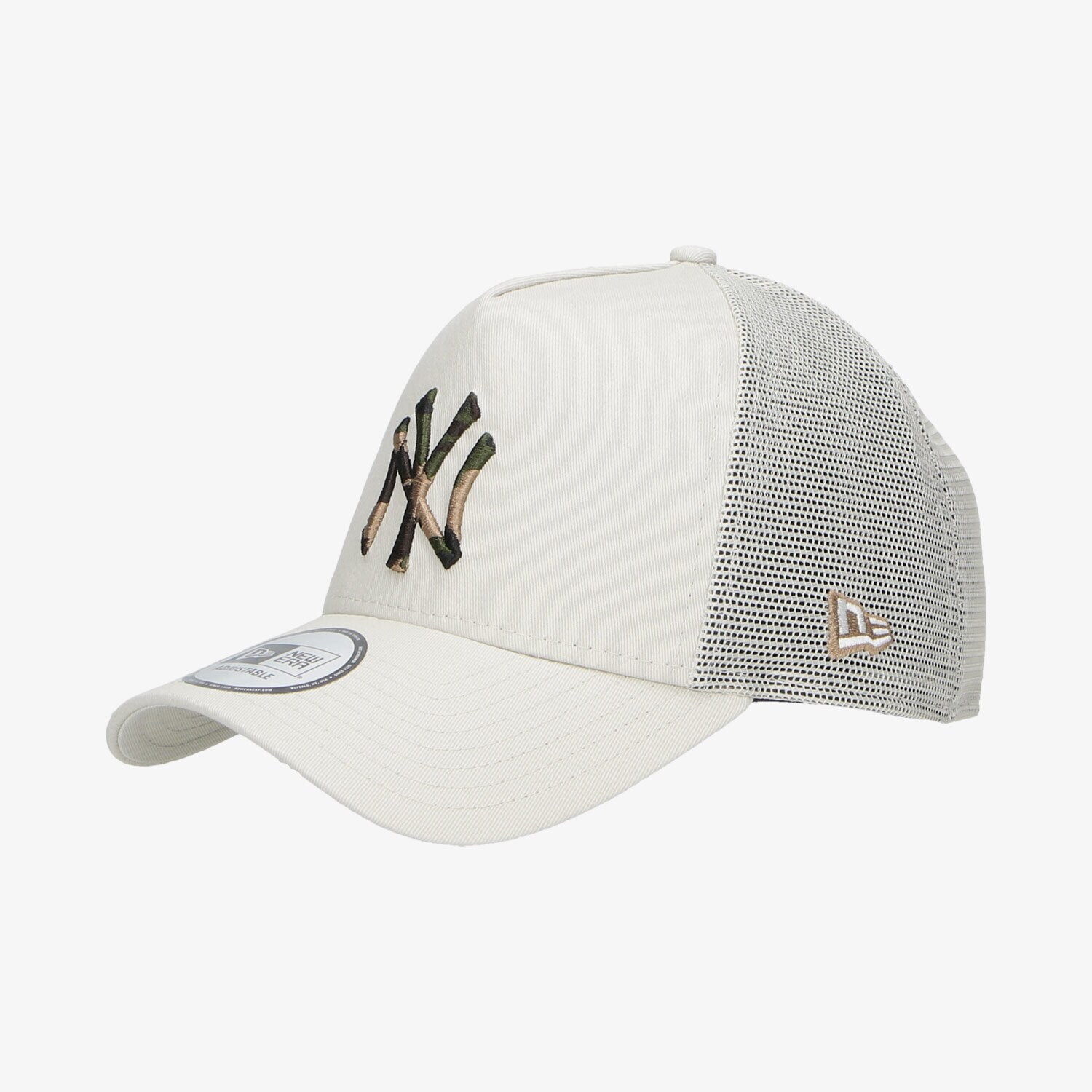 Copii șapcă NEW ERA CACIULA CAMO INFILL TRUCKER NEYYAN STN 60112692 Alb
