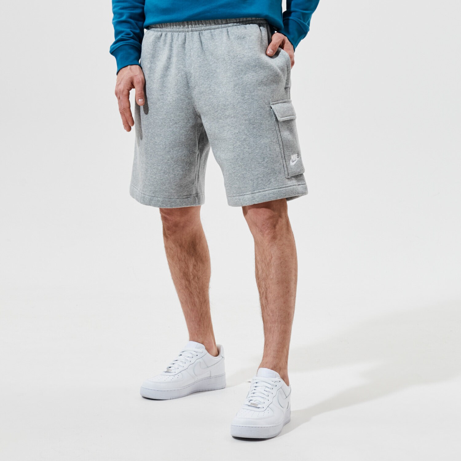 Femei pantaloni scurți NIKE PANTALONI SCURȚI SPORTSWEAR CLUB CZ9956-063 Gri