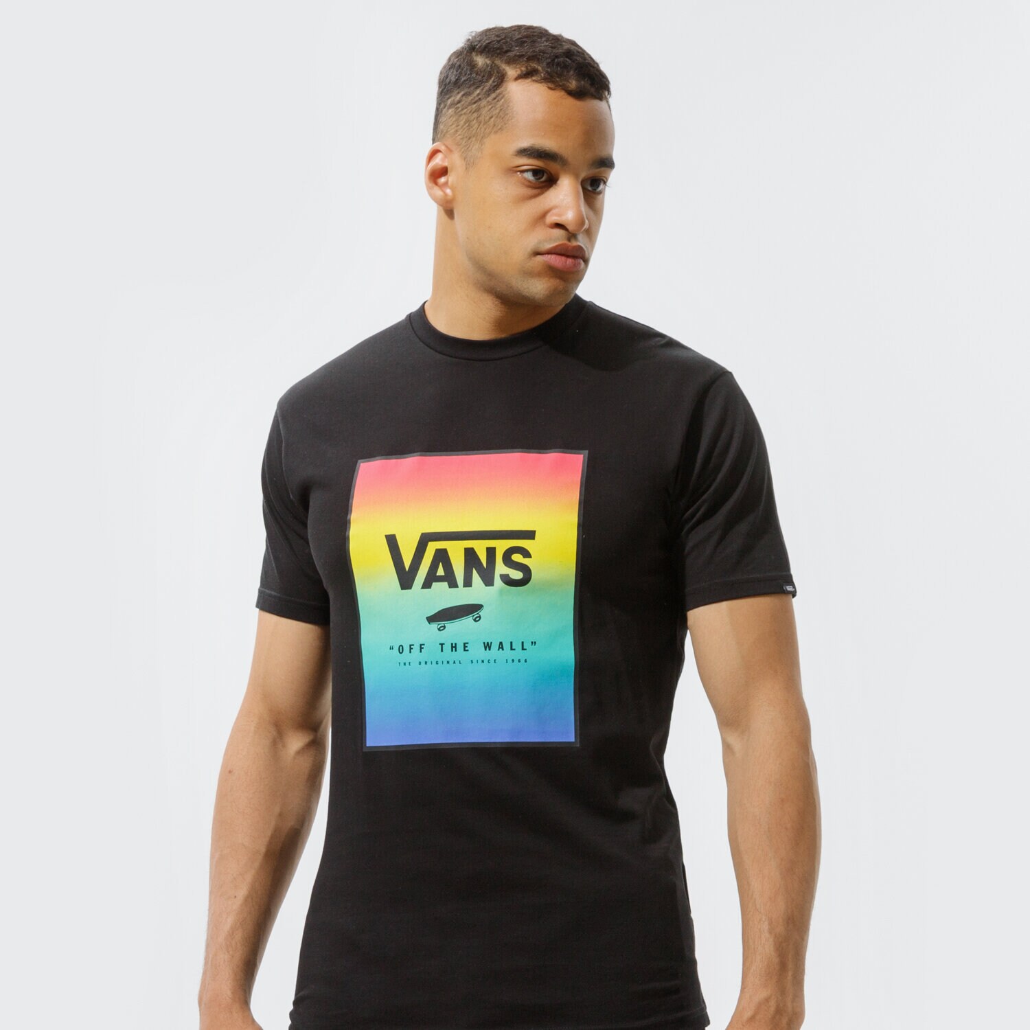 Bărbați tricou VANS TRICOU CLASSIC PRINT BOX VN0A5E7YZ4Y1 Negru