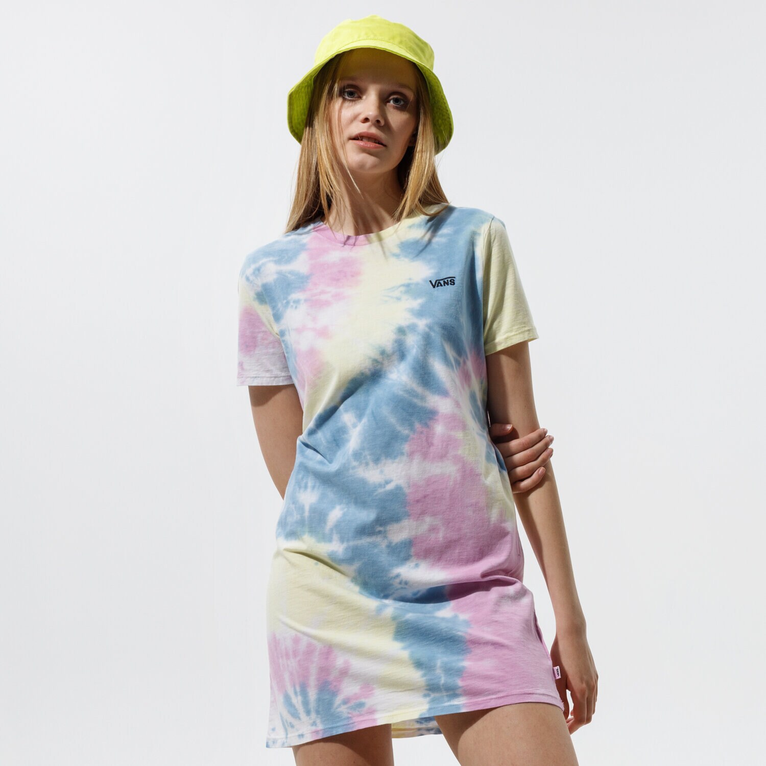Femei rochii și fuste VANS ROCHIE WM SPIRALING TEE TRENINGS ORCHID VN0A5DN50FS1 Mulicolor