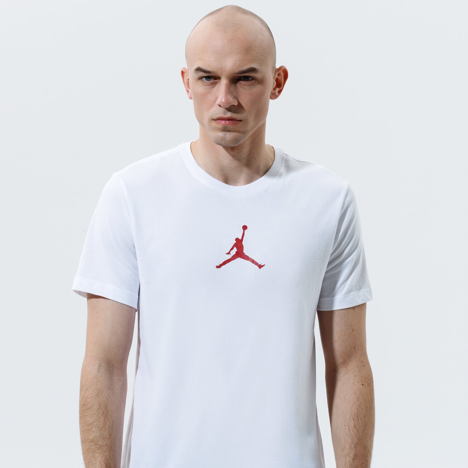 Bărbați tricou JORDAN TRICOU JUMPMAN DRI-FIT CW5190-101 Alb