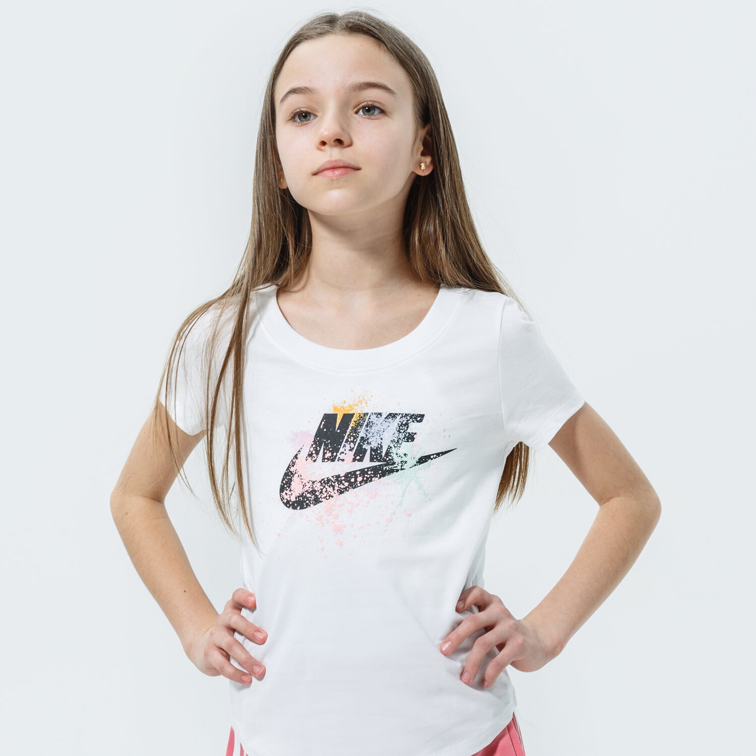Copii tricou NIKE TRICOU SPORTSWEAR DH5865-100 Alb