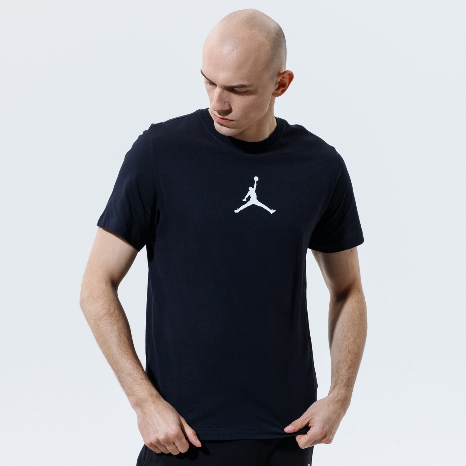 Bărbați tricou JORDAN JUMPMAN TRICOU  CW5190-010 Negru