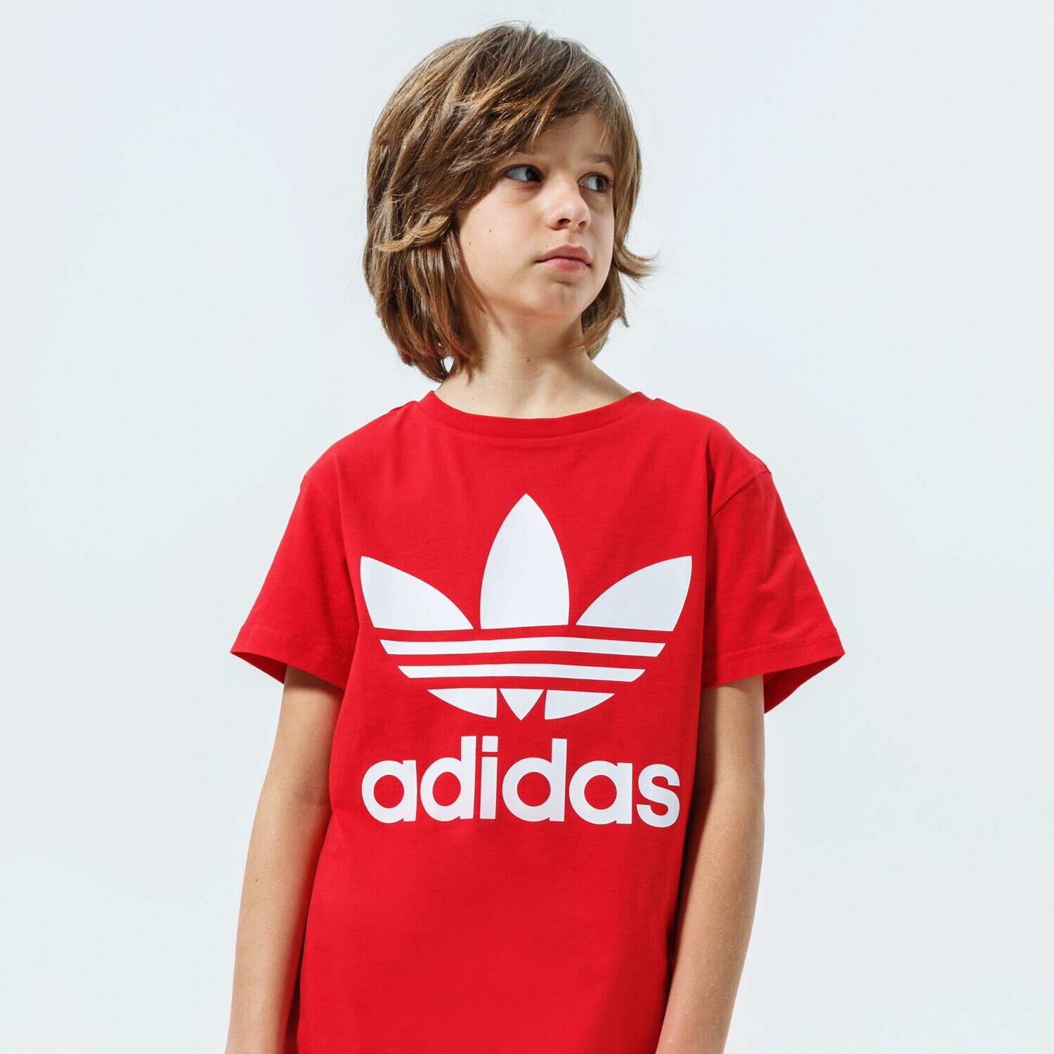 Copii tricou ADIDAS TRICOU TREFOIL TEE MM ED7795 Roșu