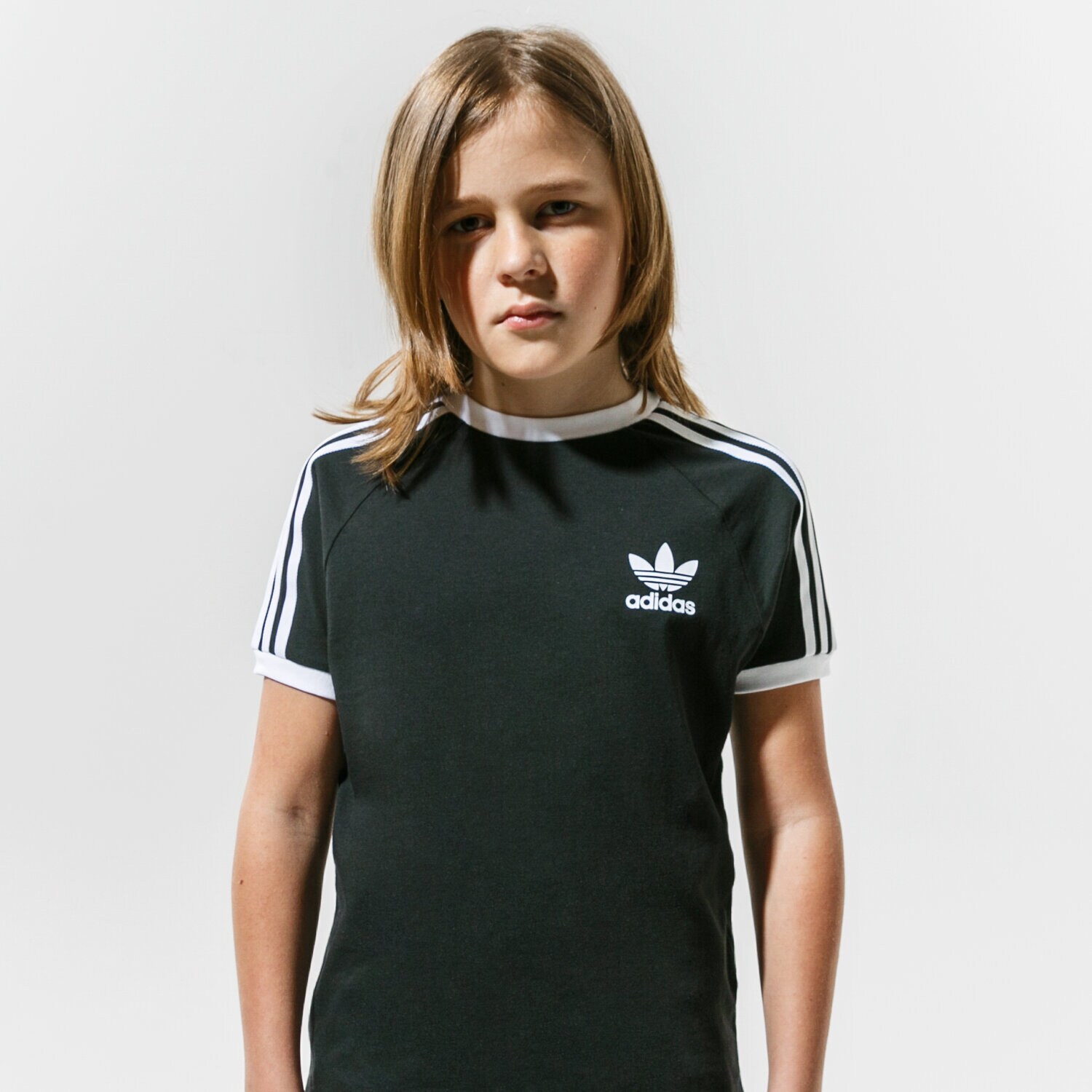 Copii tricou ADIDAS TRICOU 3STRIPES TEE BOY DV2902 Negru