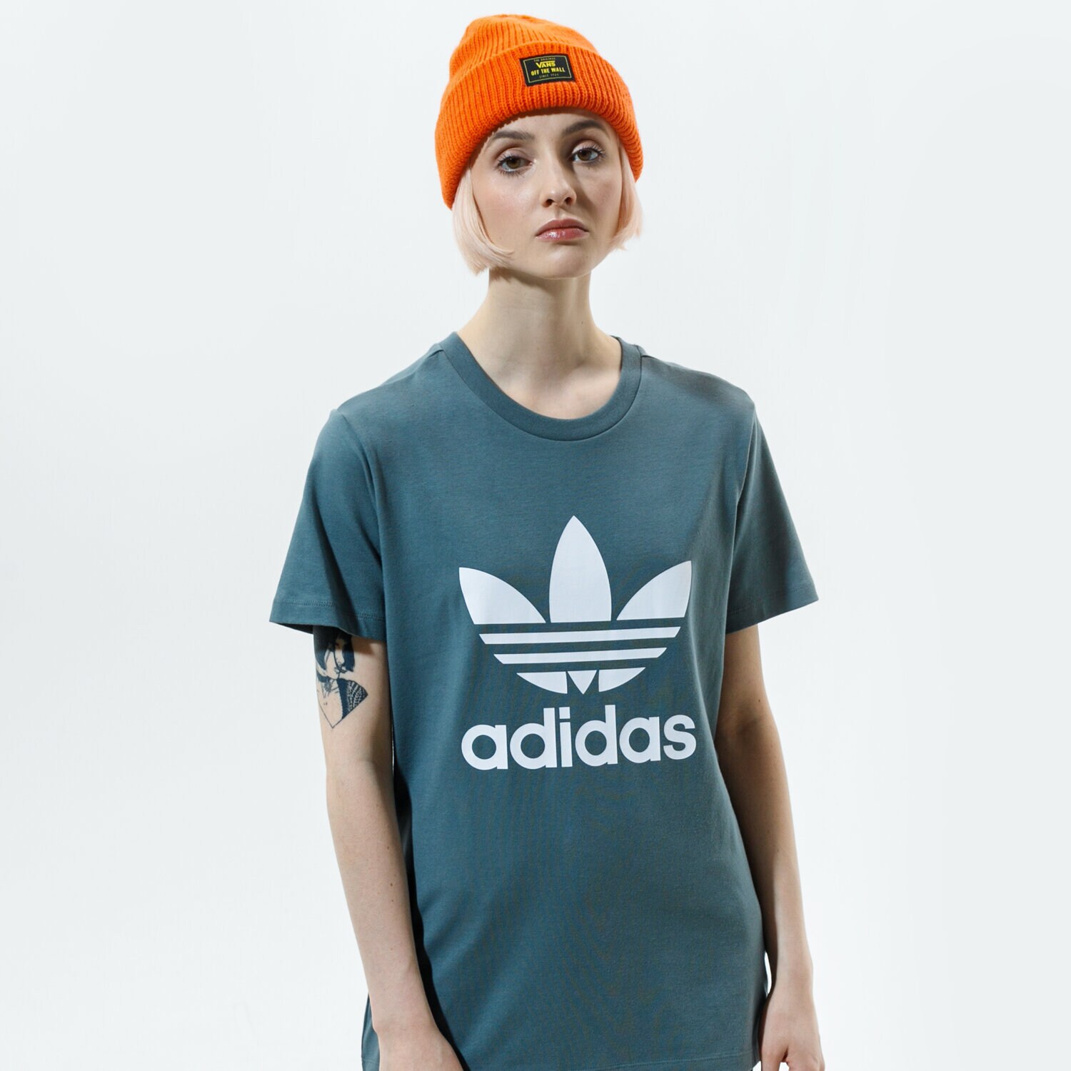 Femei tricou ADIDAS TRICOU TREFOIL TEE GN2903 Verde