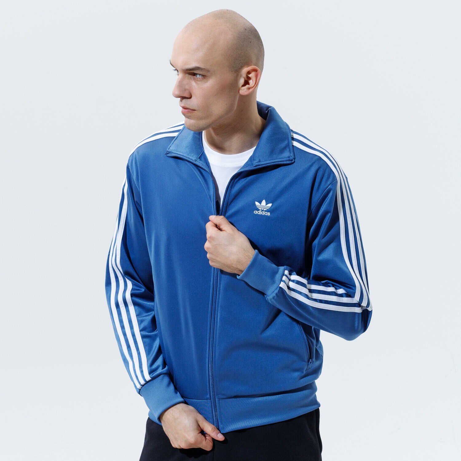 Bărbați bluză ADIDAS BLUZĂ FBIRD TT GN3522 Albastru