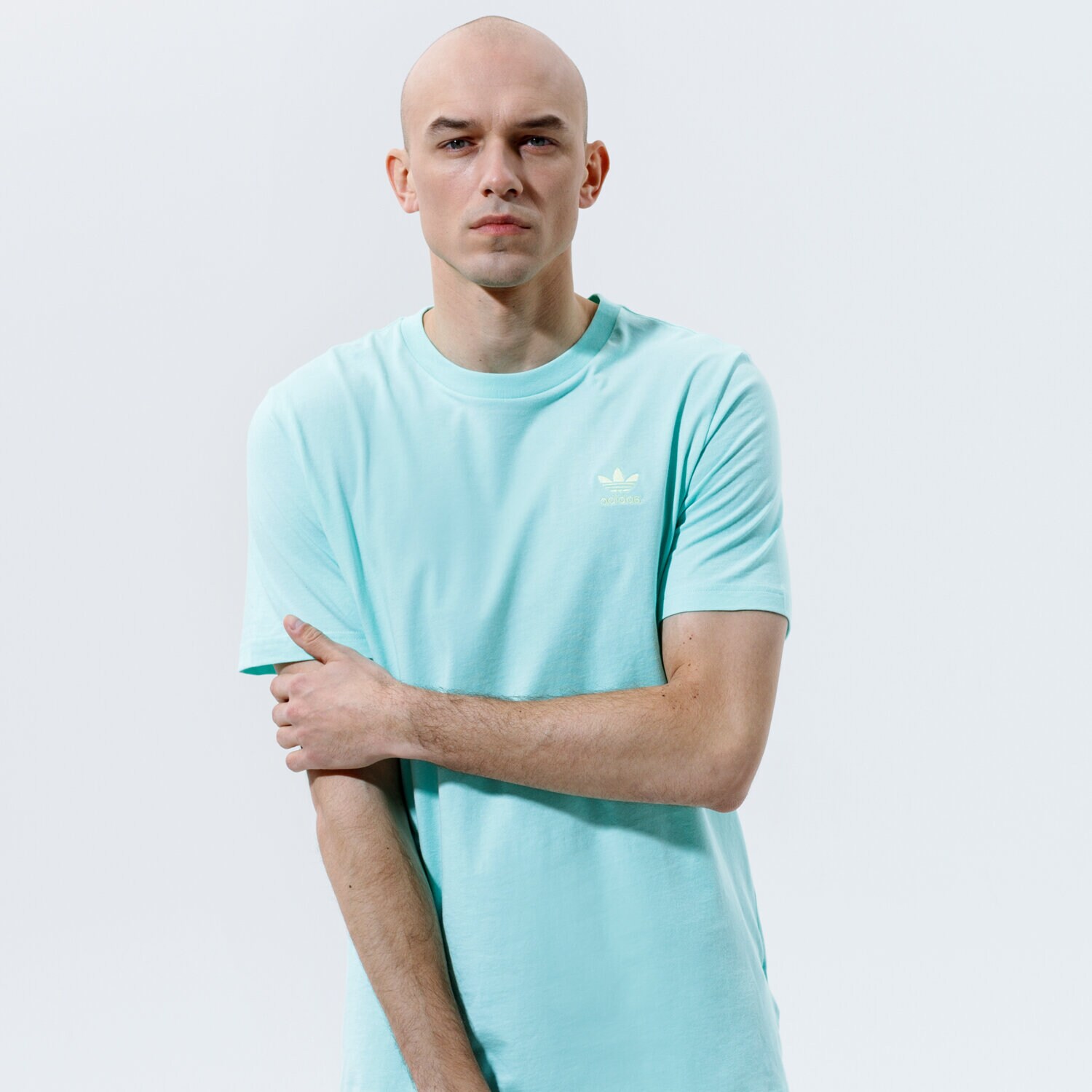 Bărbați tricou ADIDAS TRICOU ESSENTIAL TEE GN3404 Albastru